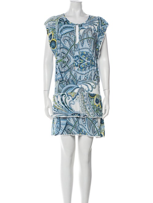Melissa Odabash Printed Mini Dress