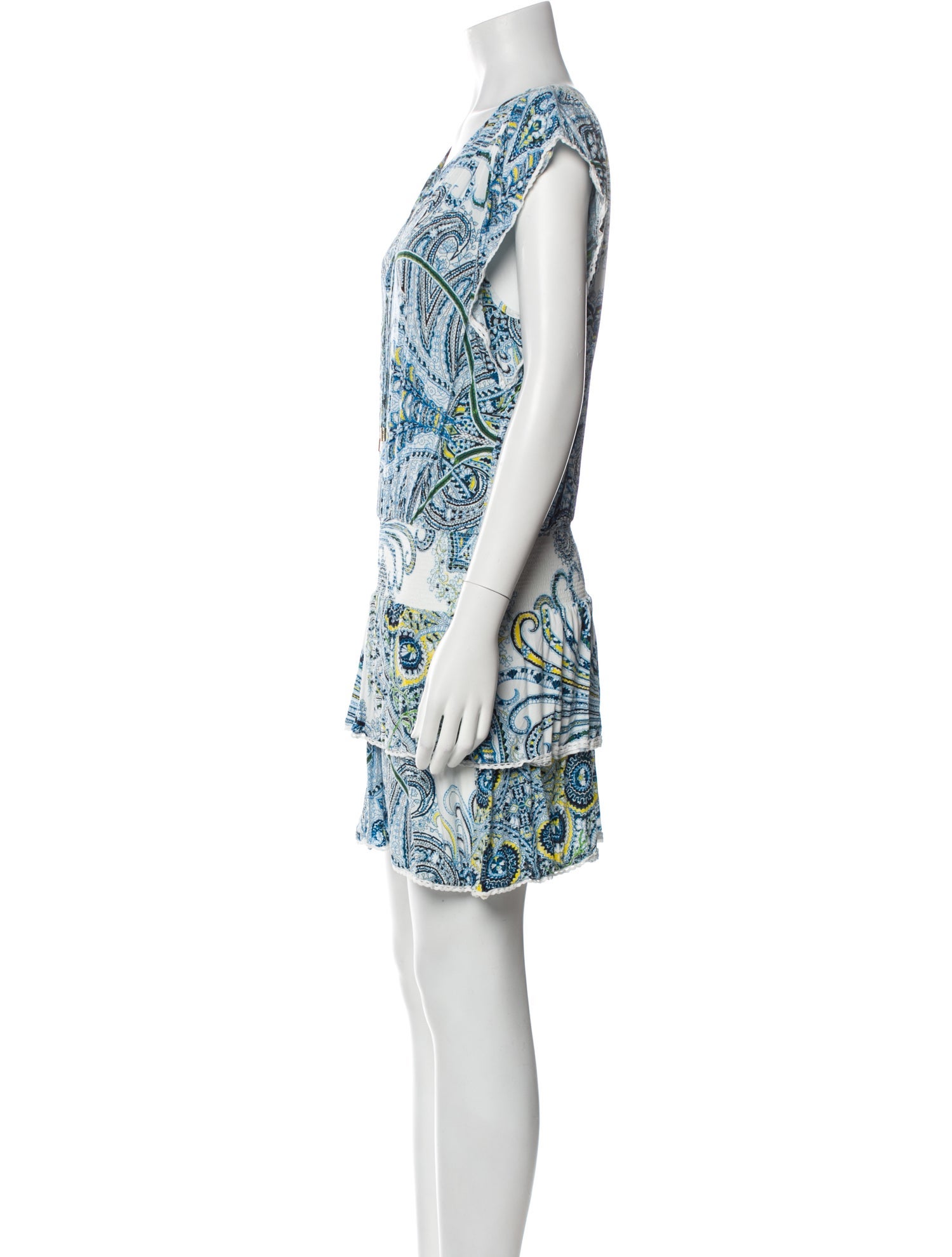 Melissa Odabash Printed Mini Dress