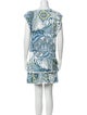 Melissa Odabash Printed Mini Dress
