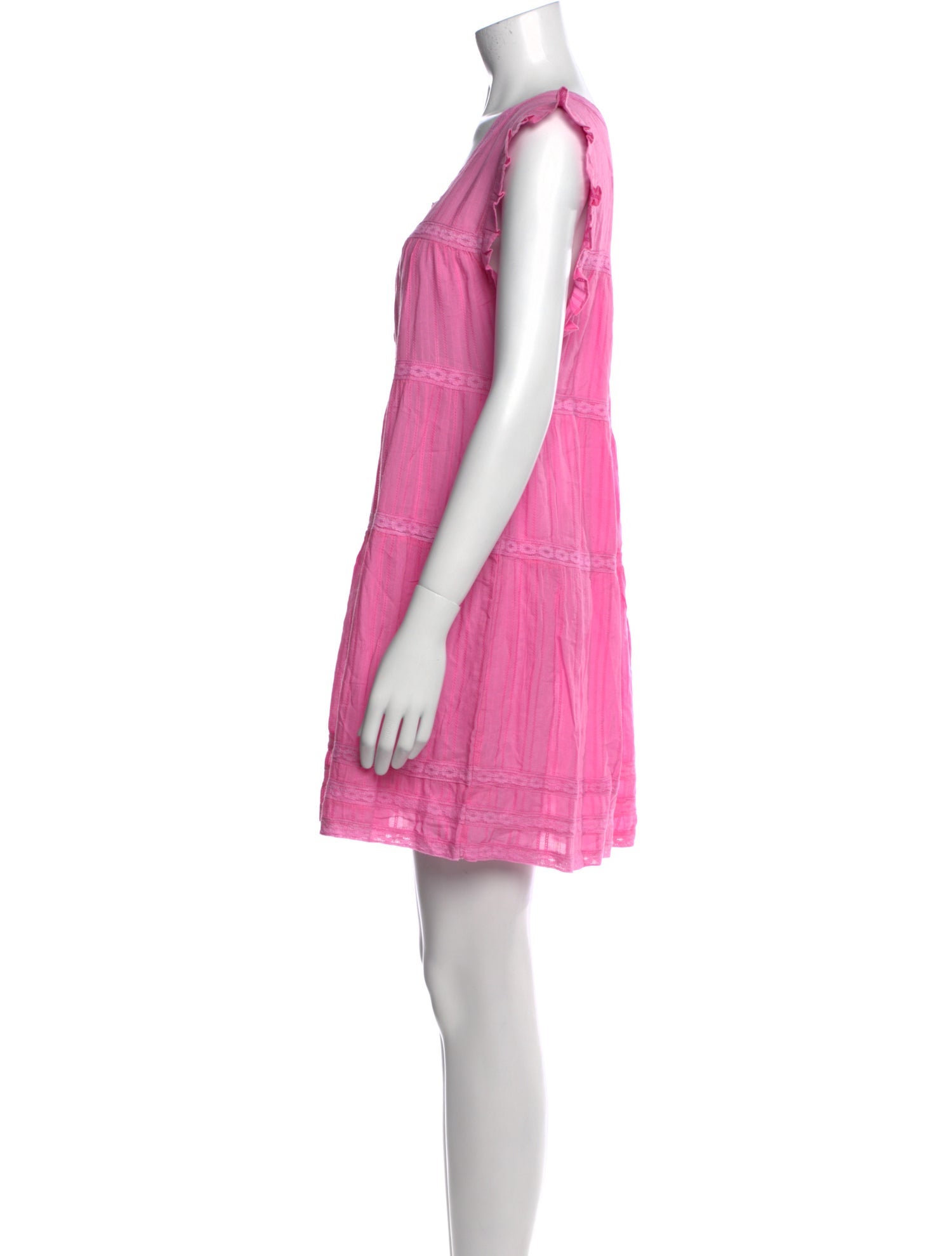 Melissa Odabash Scoop Neck Mini Dress