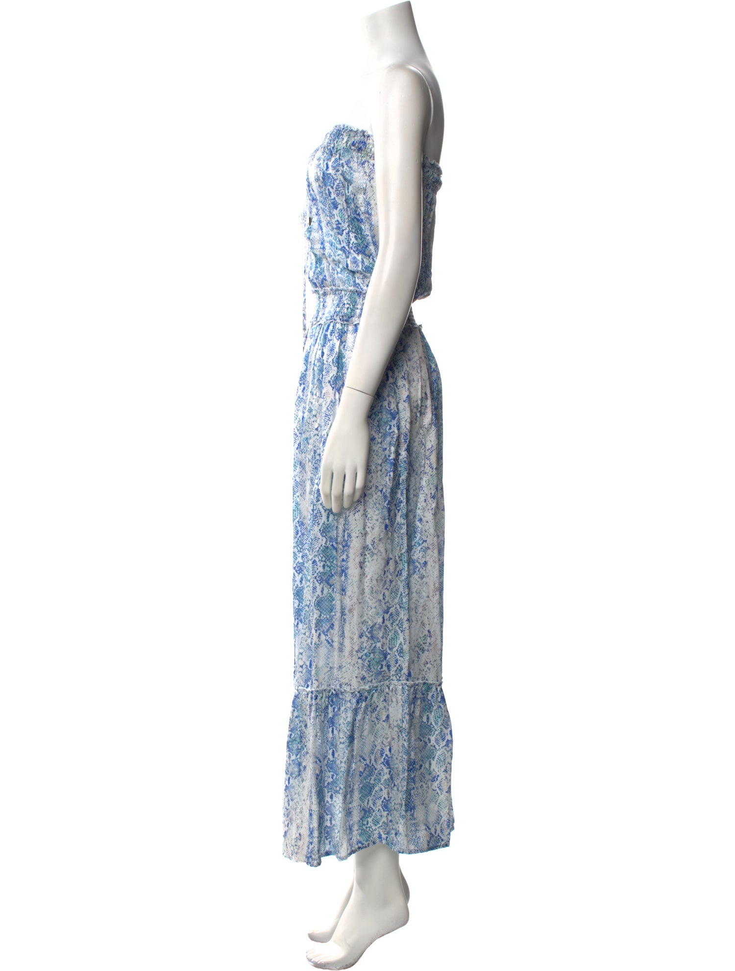 Melissa Odabash Paisley Print Long Dress