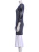 Melissa Odabash Striped Mini Dress