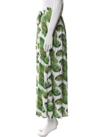 Melissa Odabash Printed Midi Length Skirt