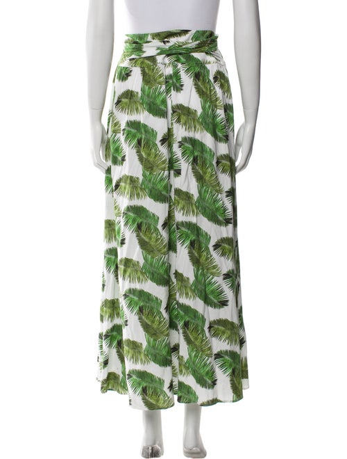 Melissa Odabash Printed Midi Length Skirt
