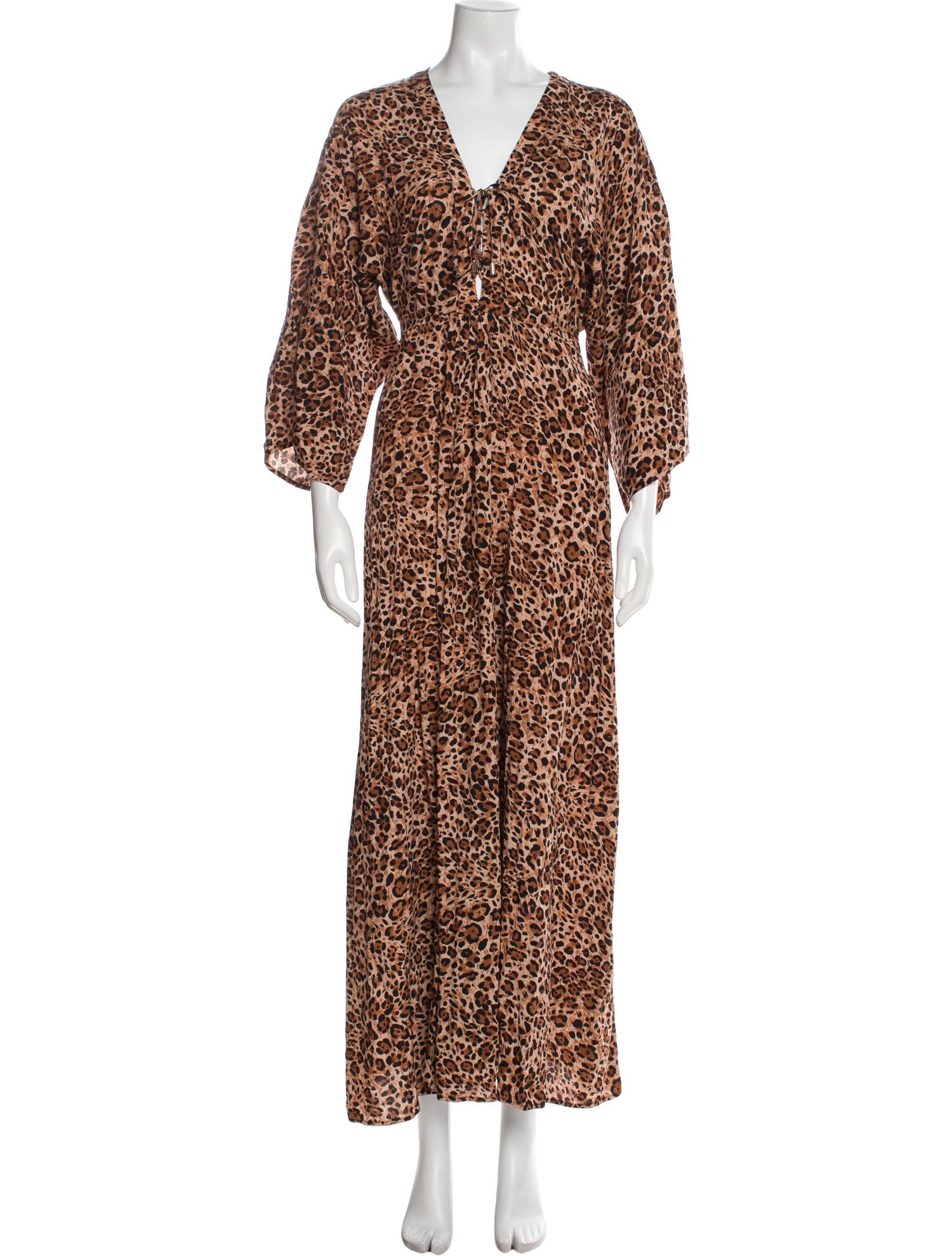 Melissa Odabash Animal Print Long Dress w/ Tags