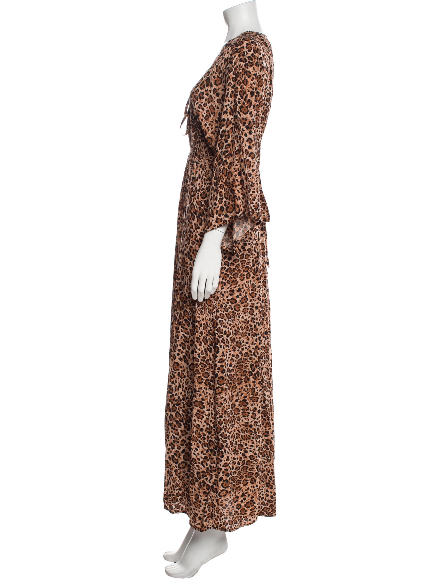 Melissa Odabash Animal Print Long Dress w/ Tags