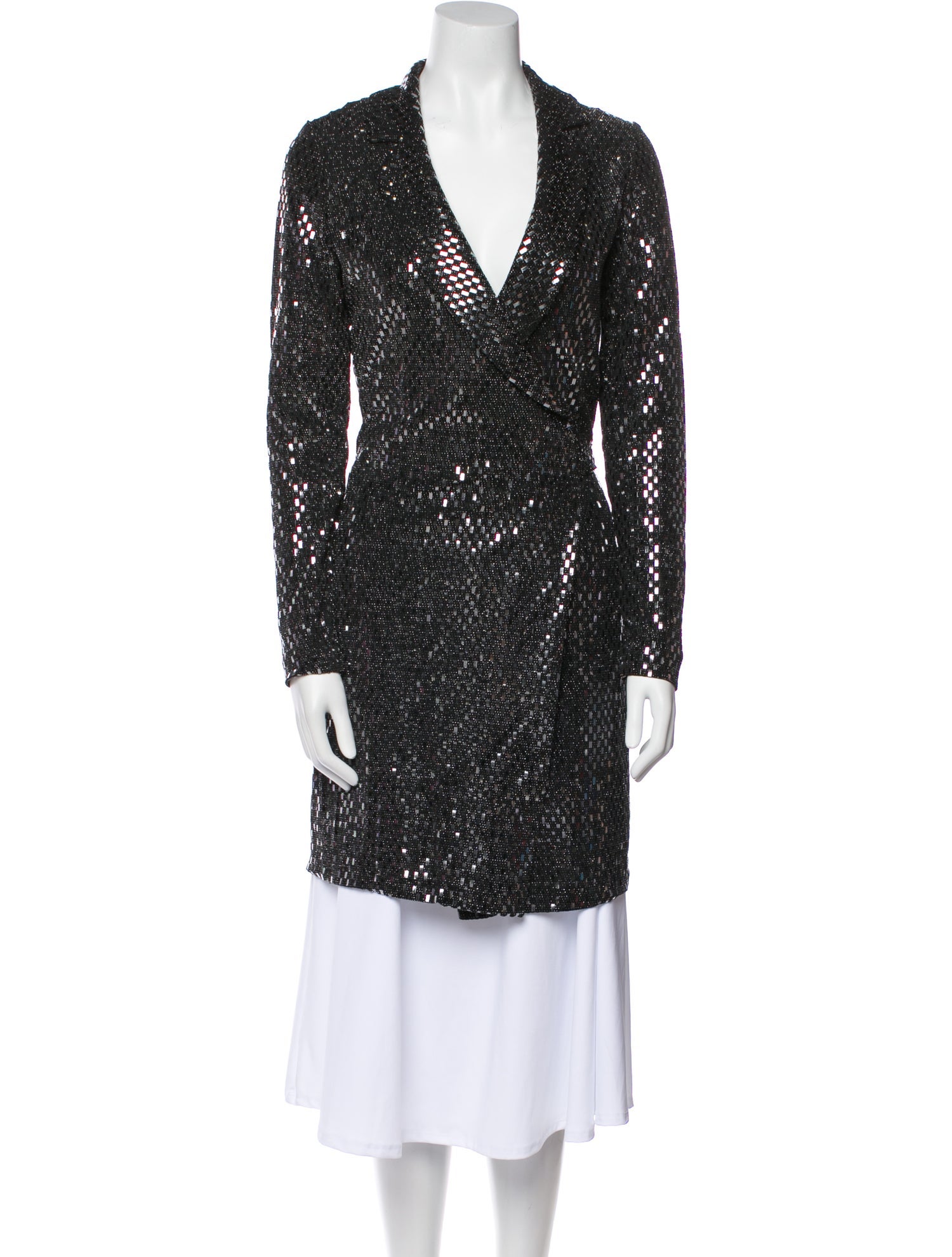 Melissa Odabash Nylon Printed Jacket w/ Tags