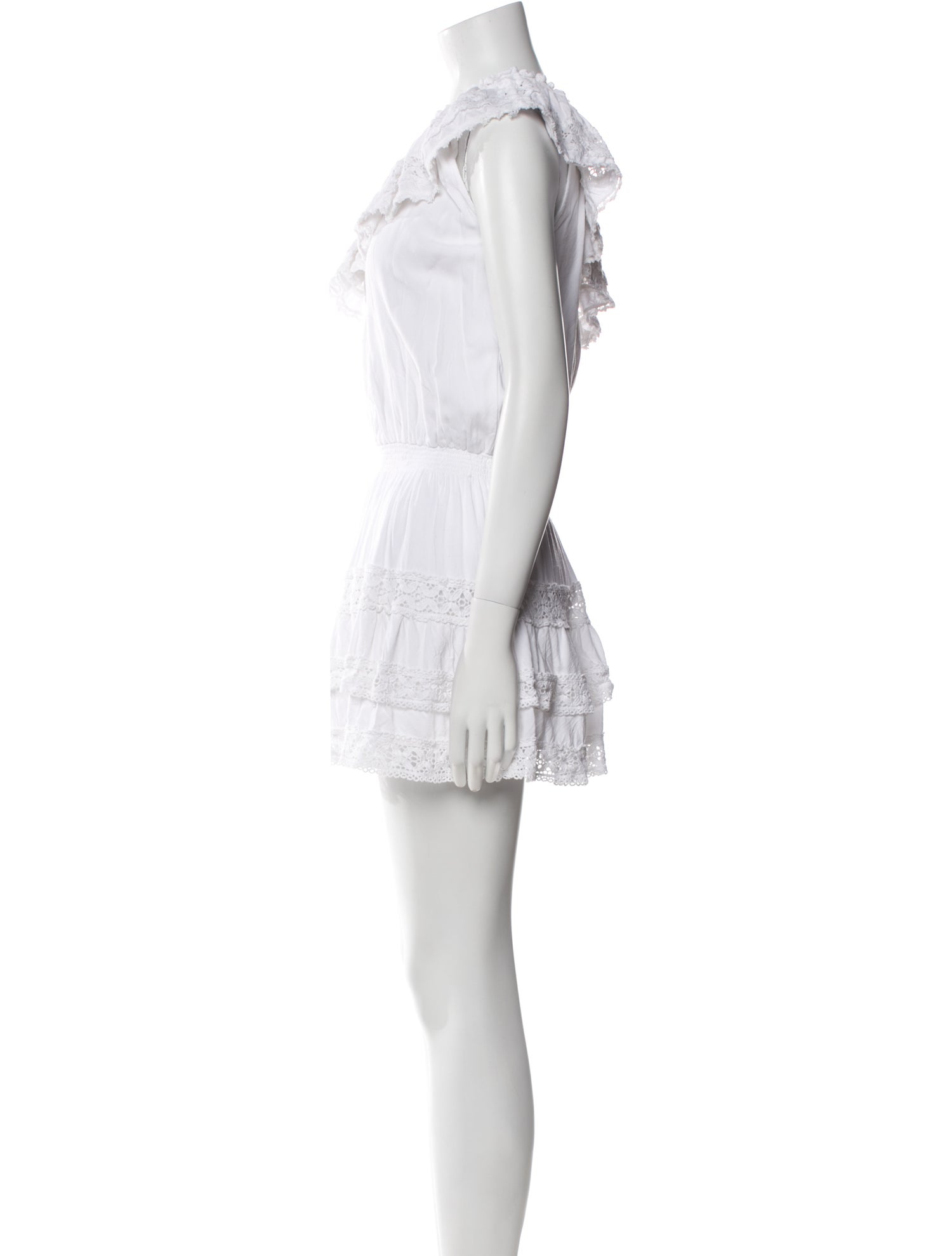 Melissa Odabash One-Shoulder Mini Dress