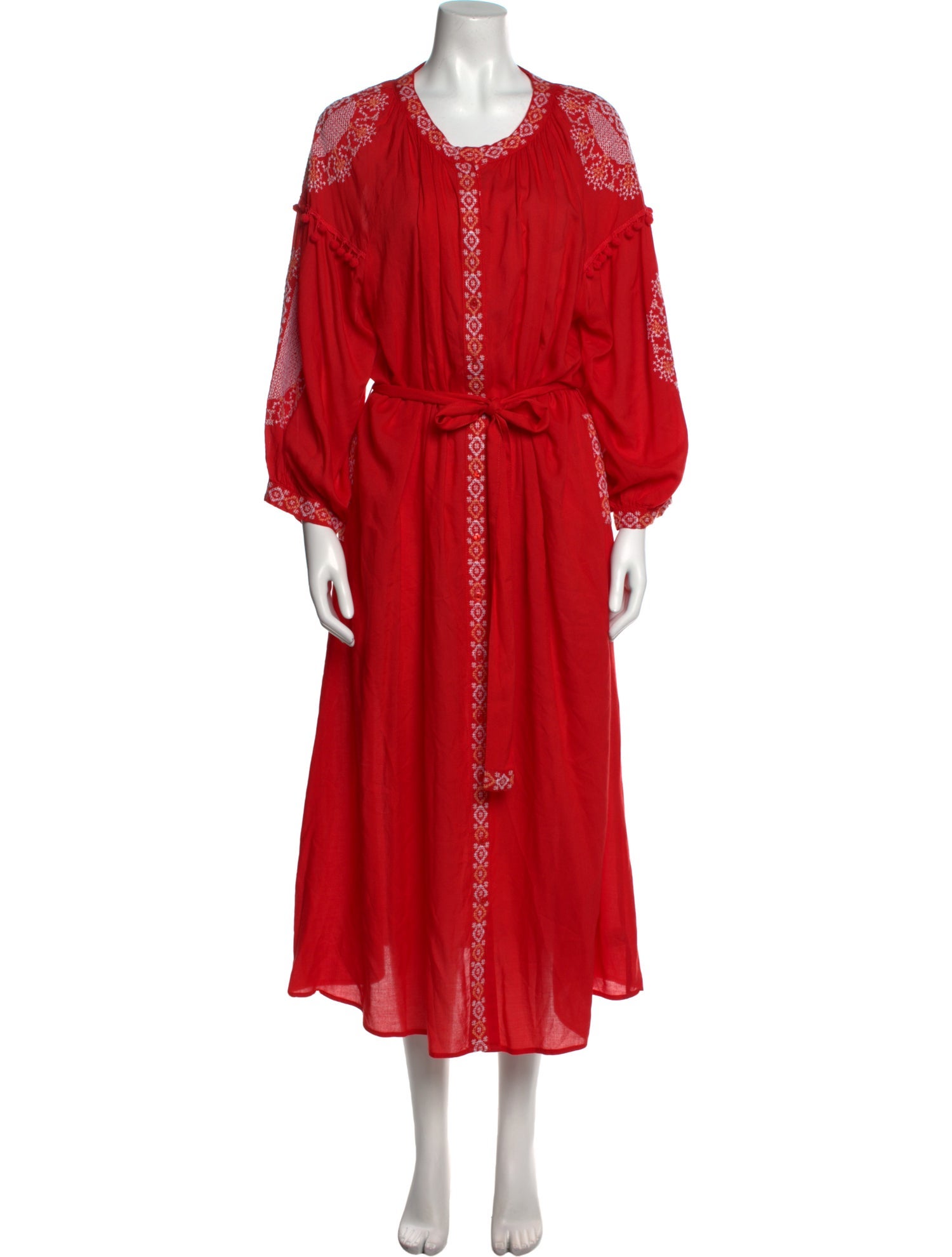 Melissa Odabash Scoop Neck Long Dress