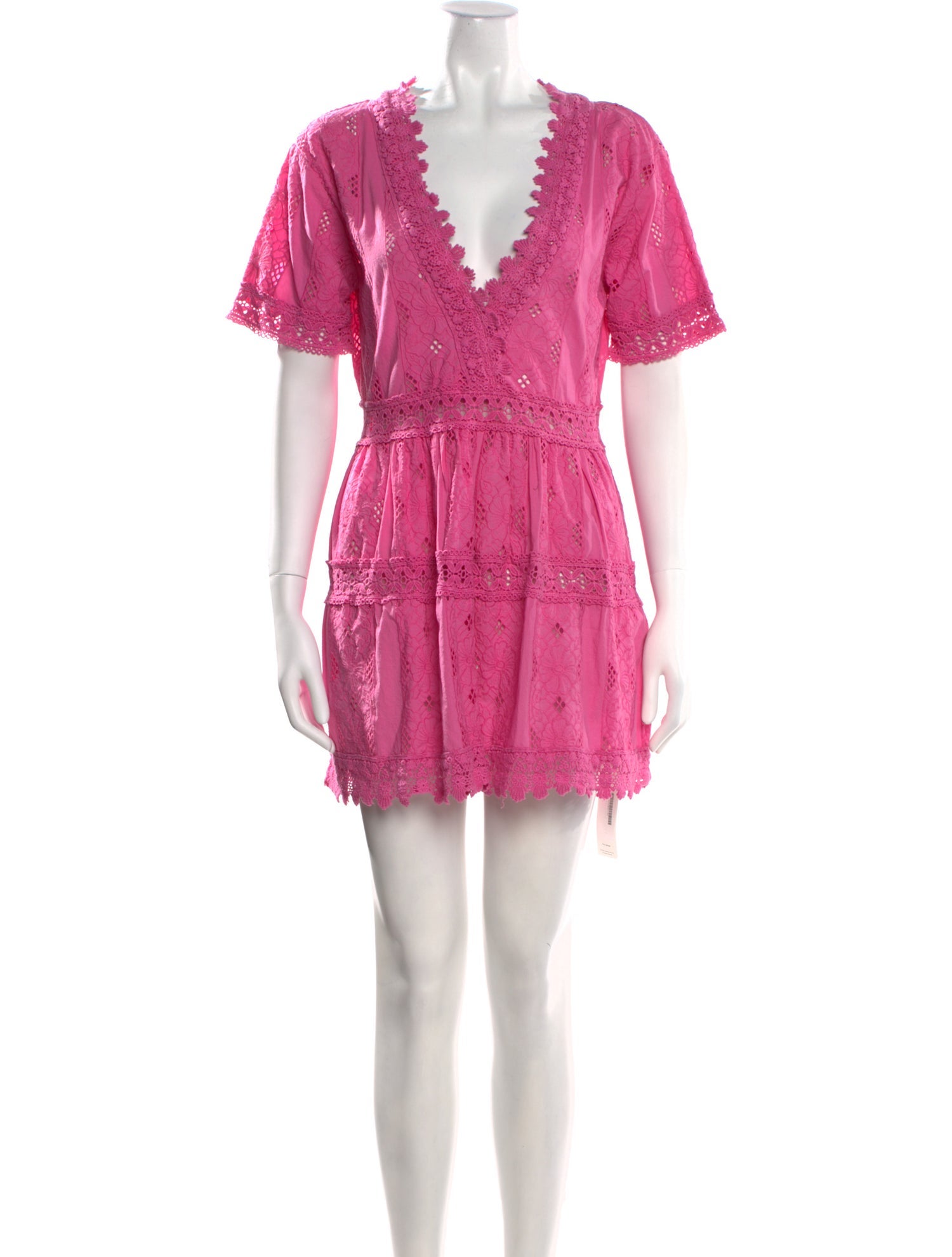 Melissa Odabash V-Neck Mini Dress