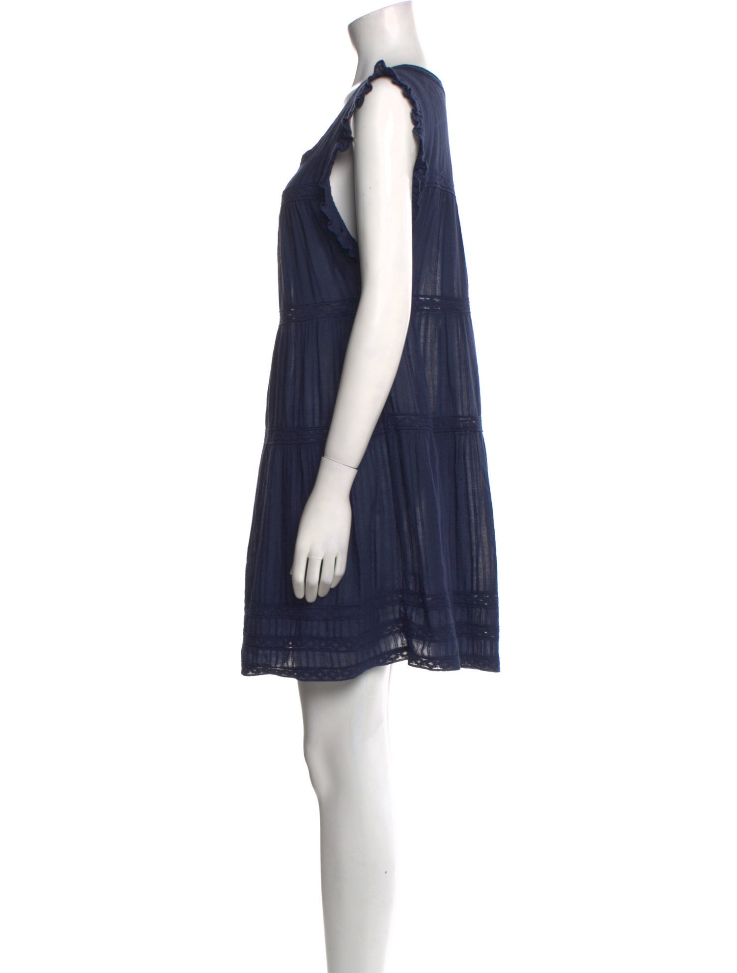 Melissa Odabash Scoop Neck Mini Dress