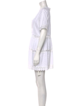 Melissa Odabash V-Neck Mini Dress