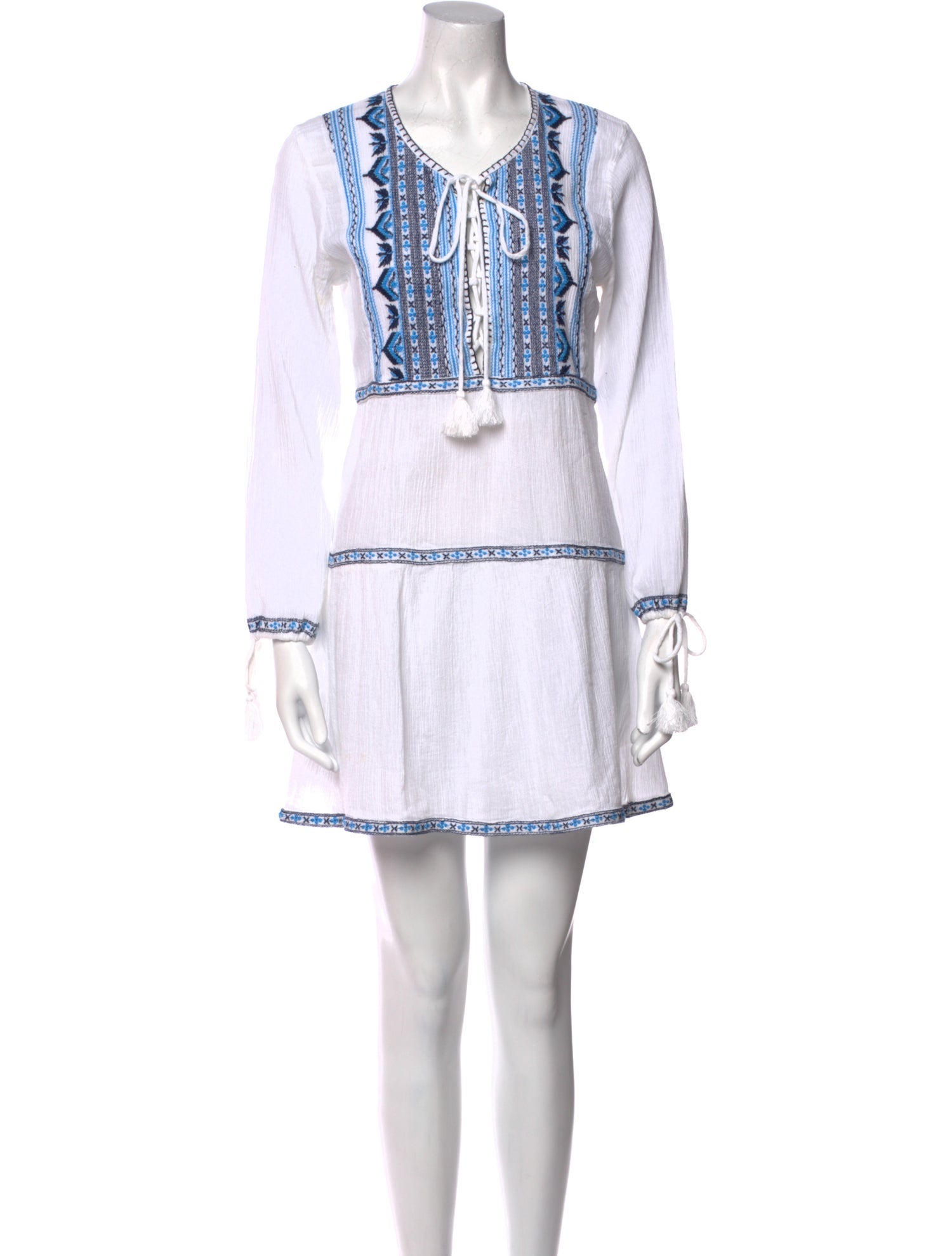 Melissa Odabash V-Neck Mini Dress