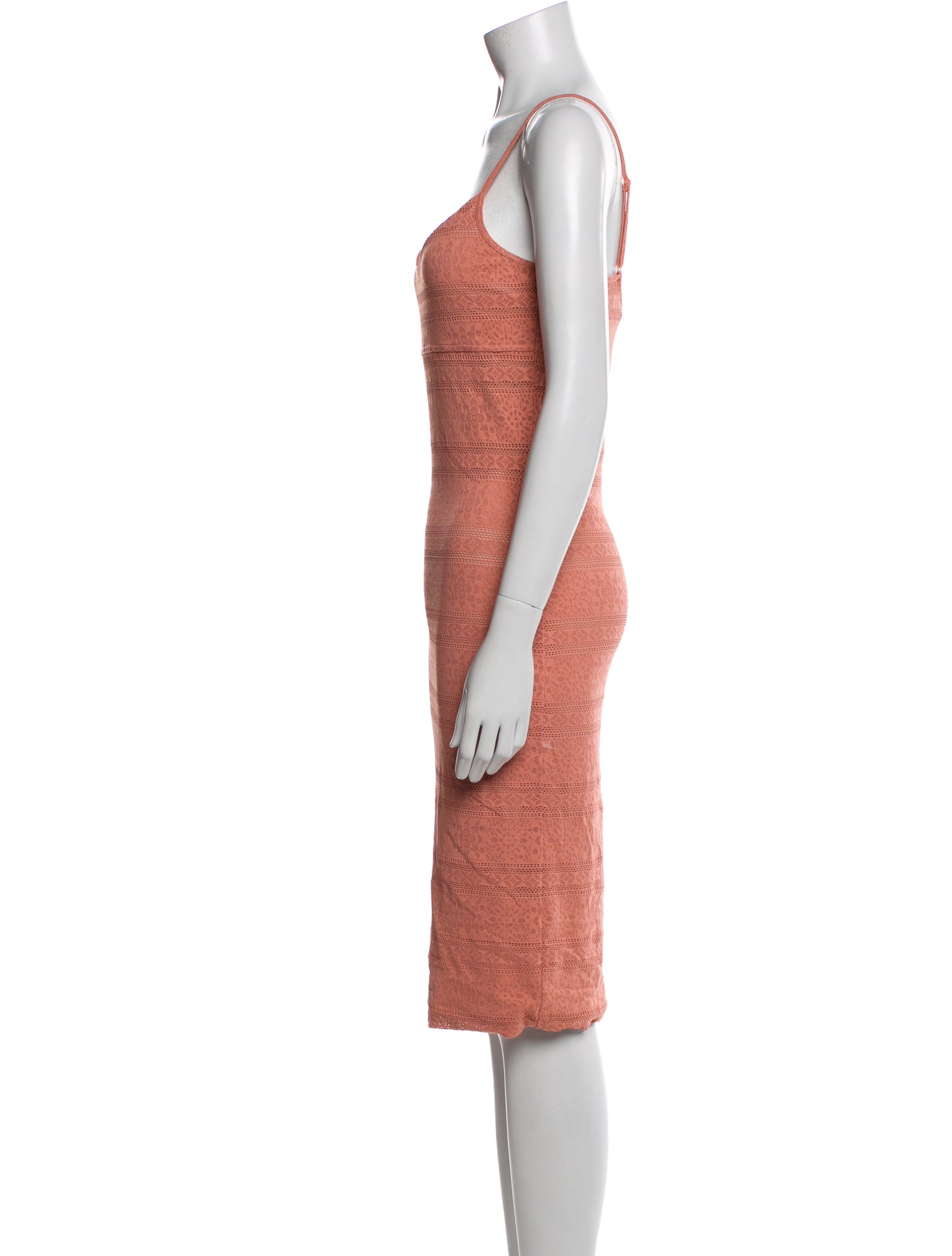 Melissa Odabash Scoop Neck Knee-Length Dress