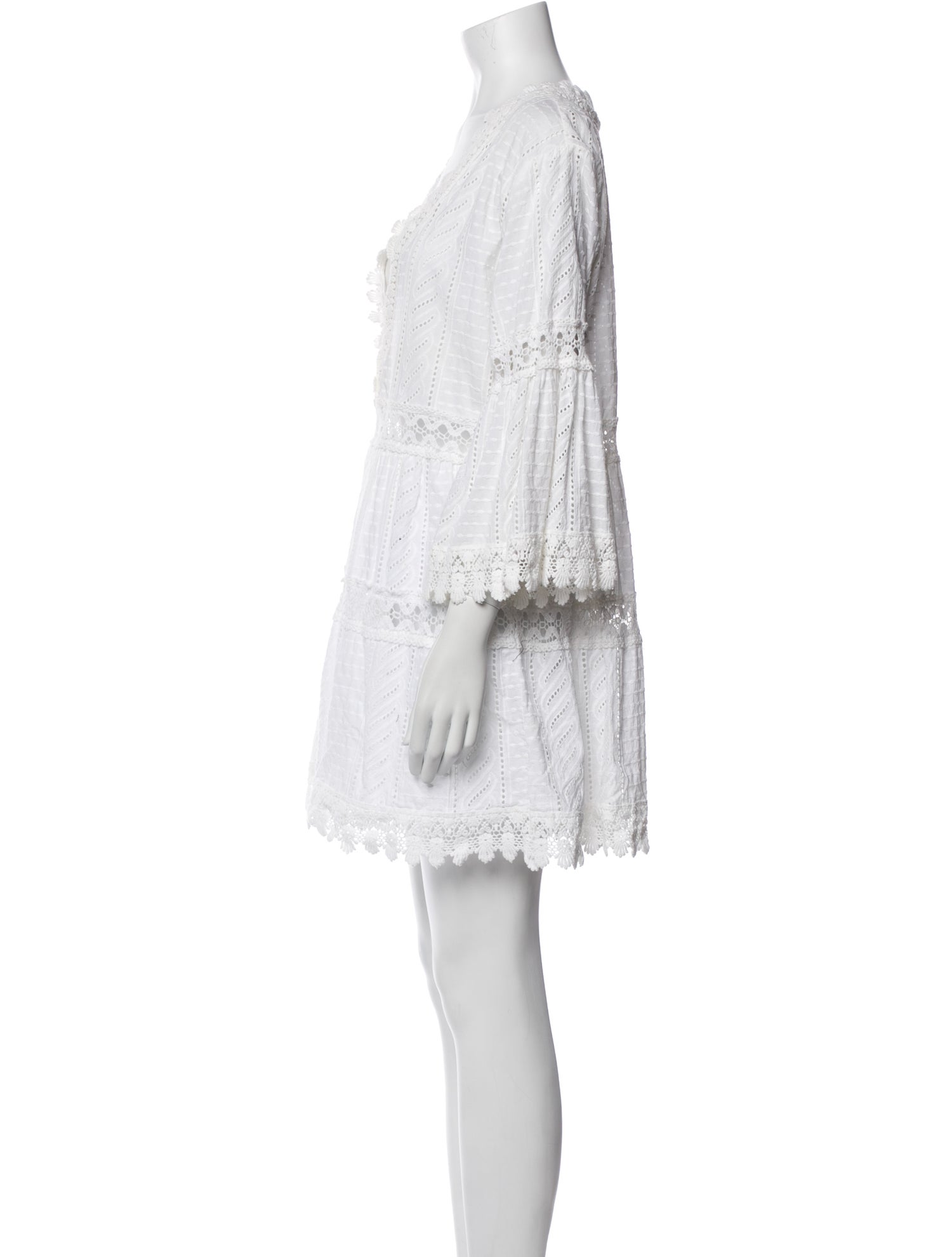 Melissa Odabash V-Neck Mini Dress