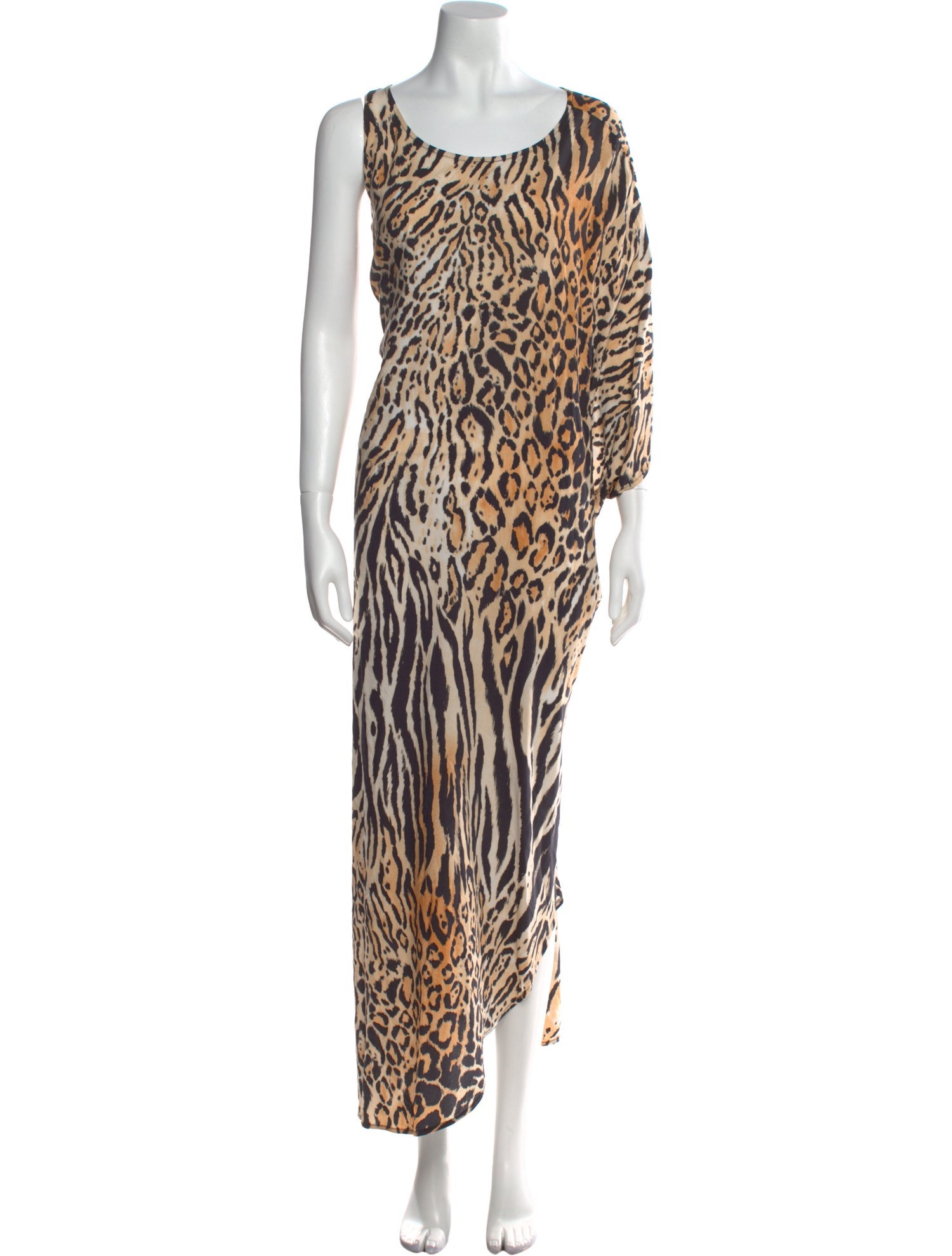Melissa Odabash Animal Print Long Dress
