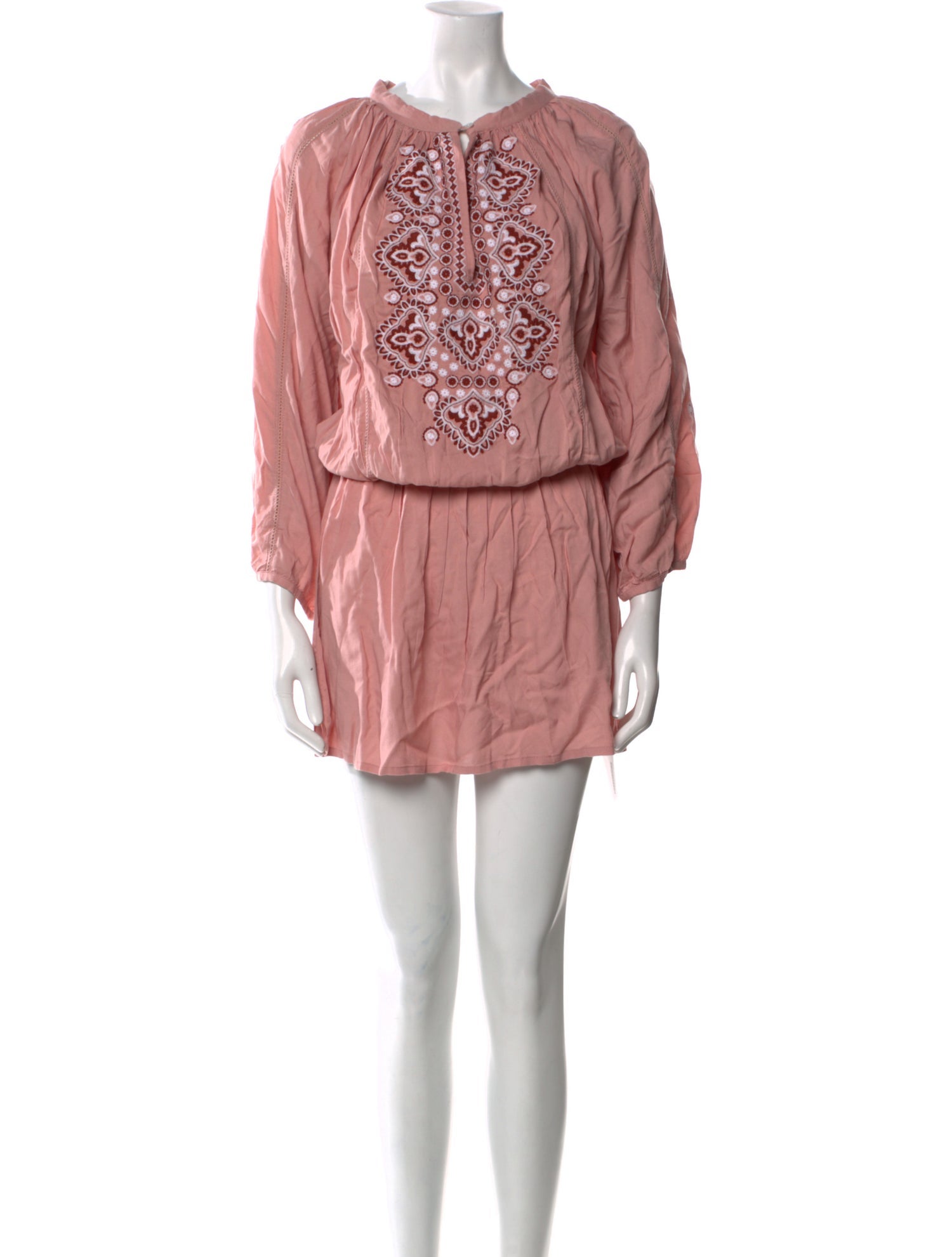 Melissa Odabash V-Neck Mini Dress