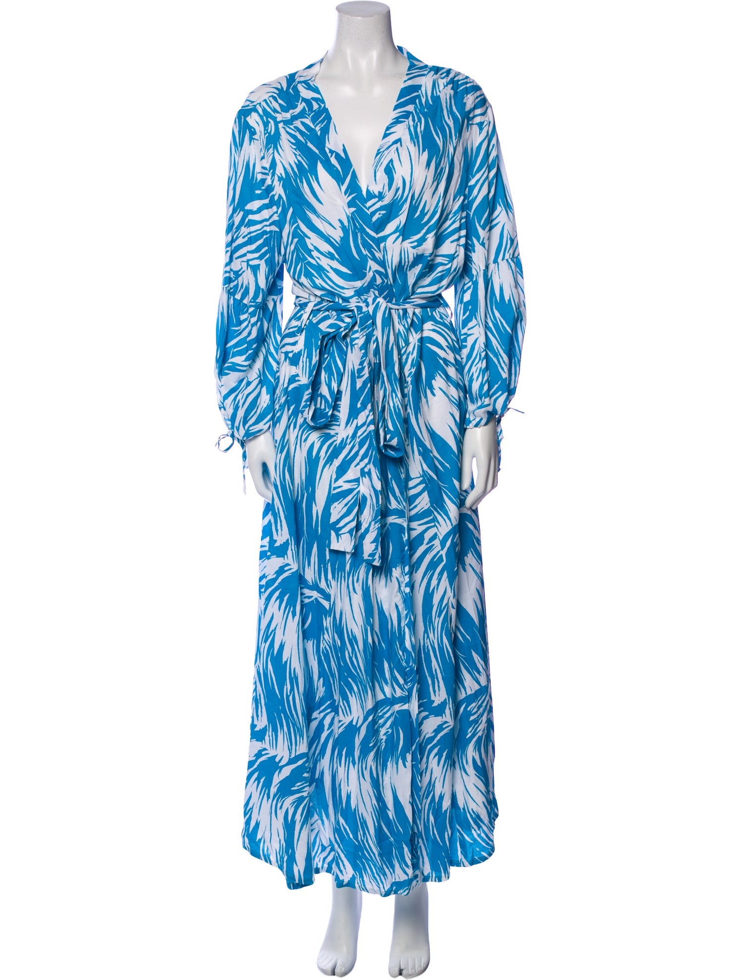 Melissa Odabash Printed Long Dress w/ Tags