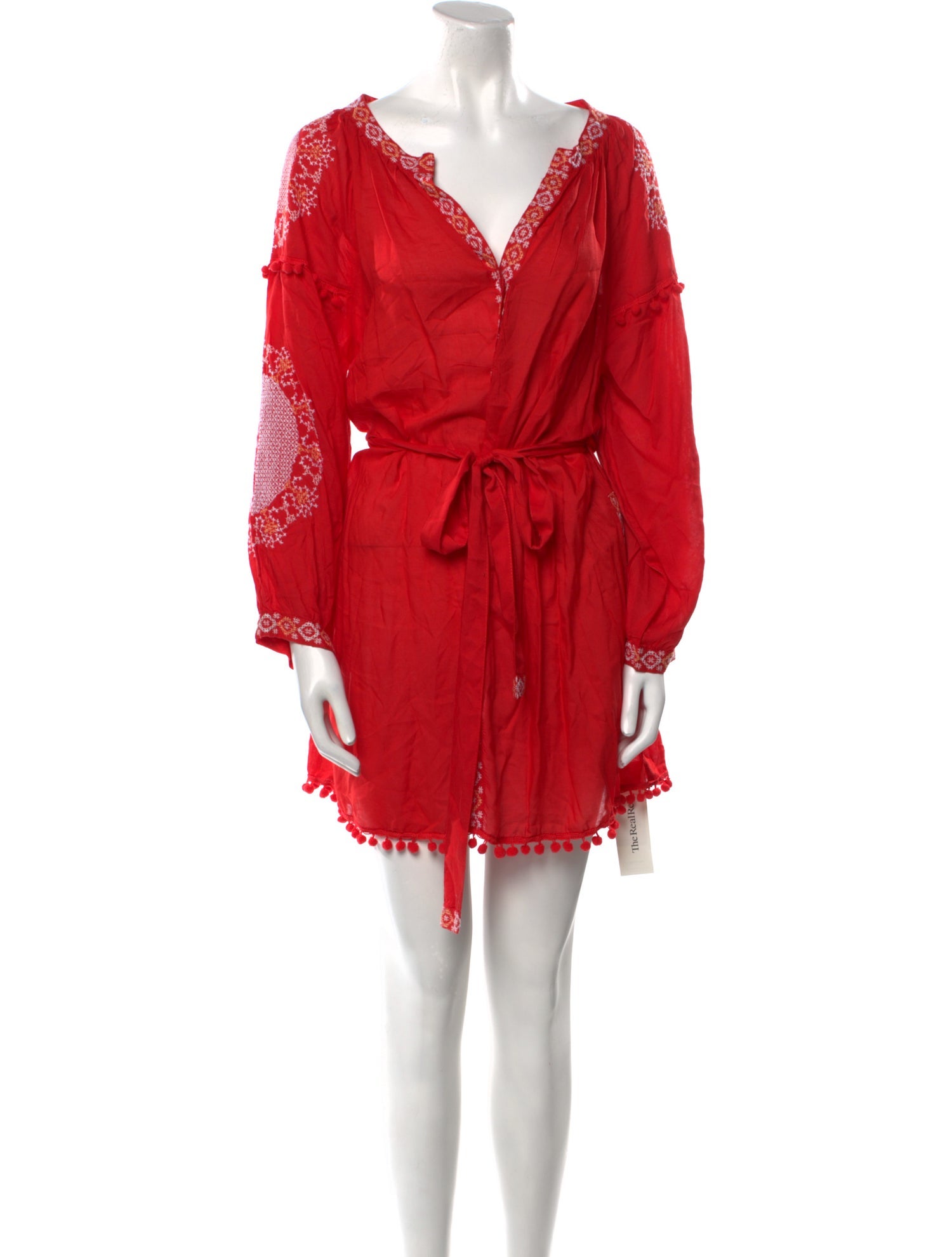 Melissa Odabash V-Neck Mini Dress