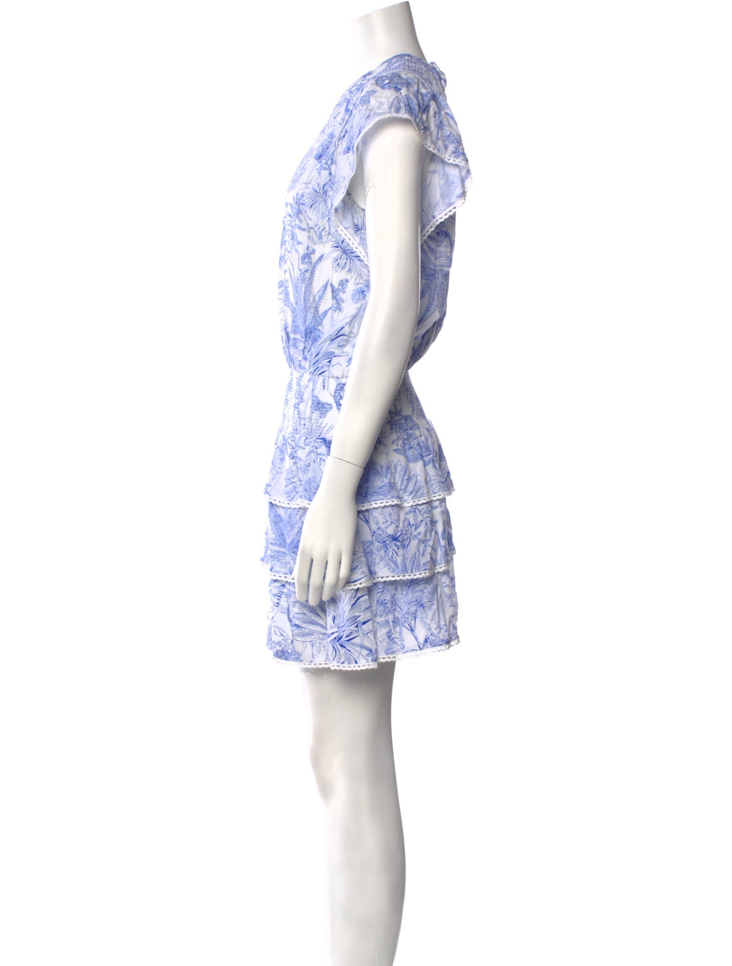 Melissa Odabash Floral Print Mini Dress