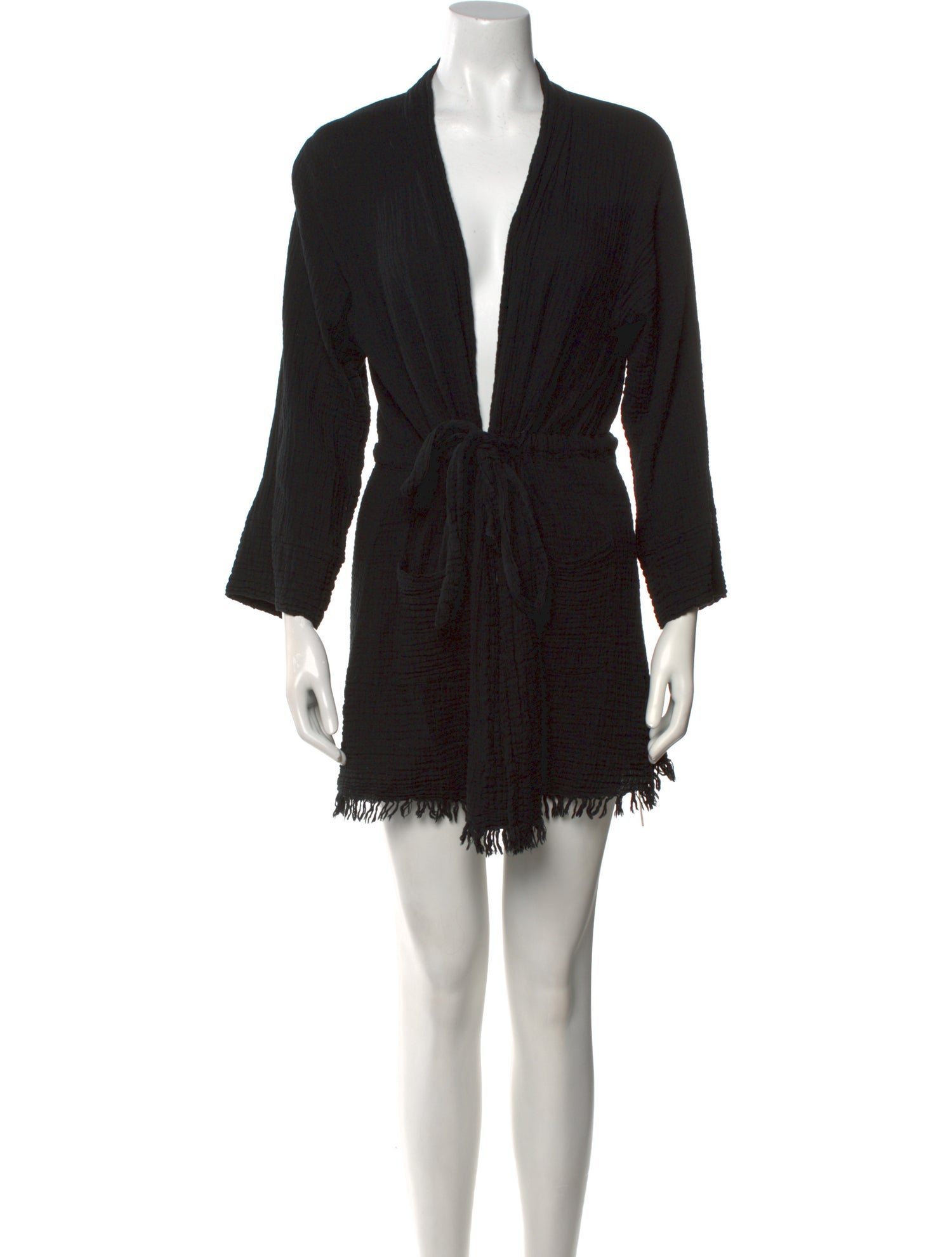 Melissa Odabash Plunge Neckline Mini Dress