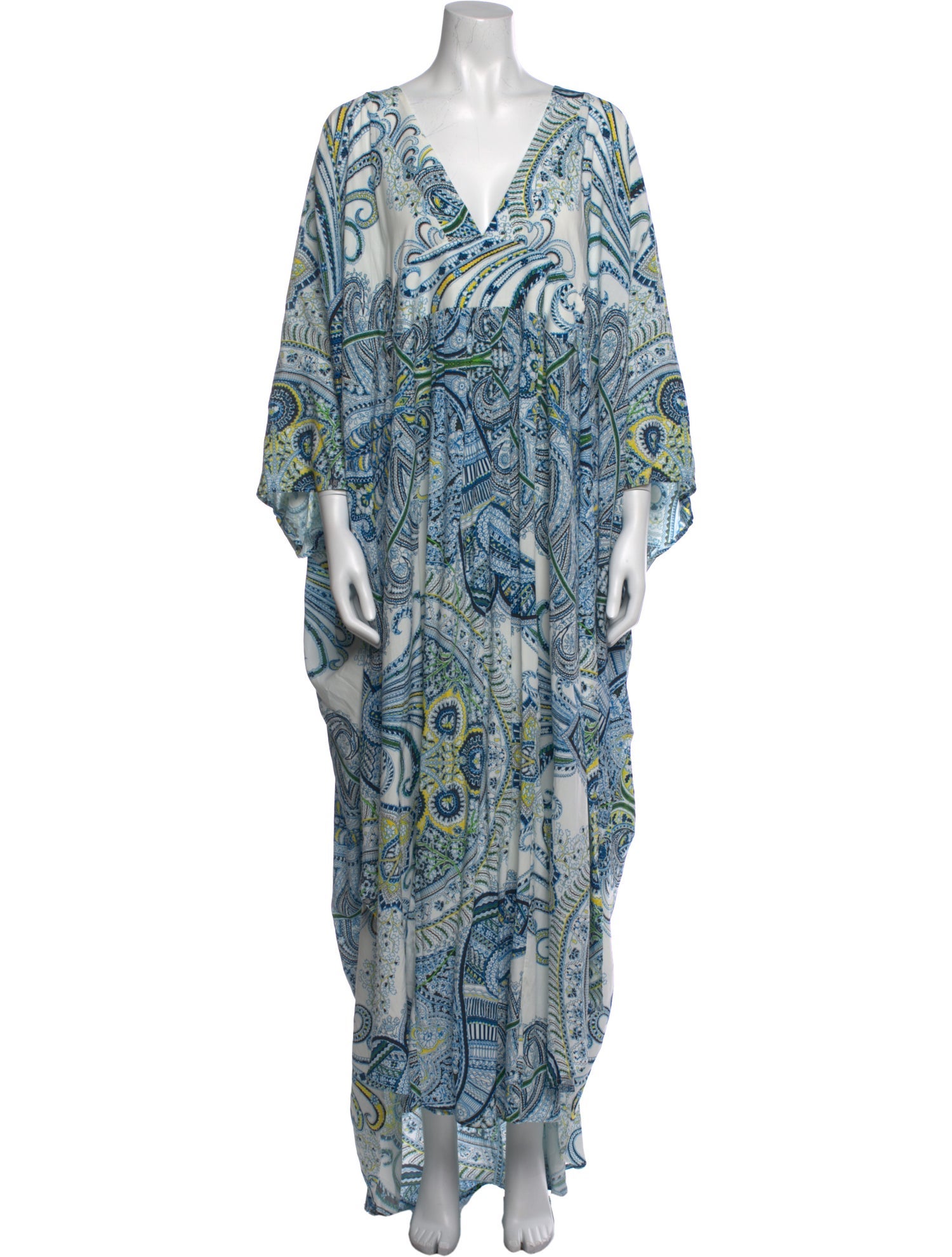 Melissa Odabash Paisley Print Long Dress