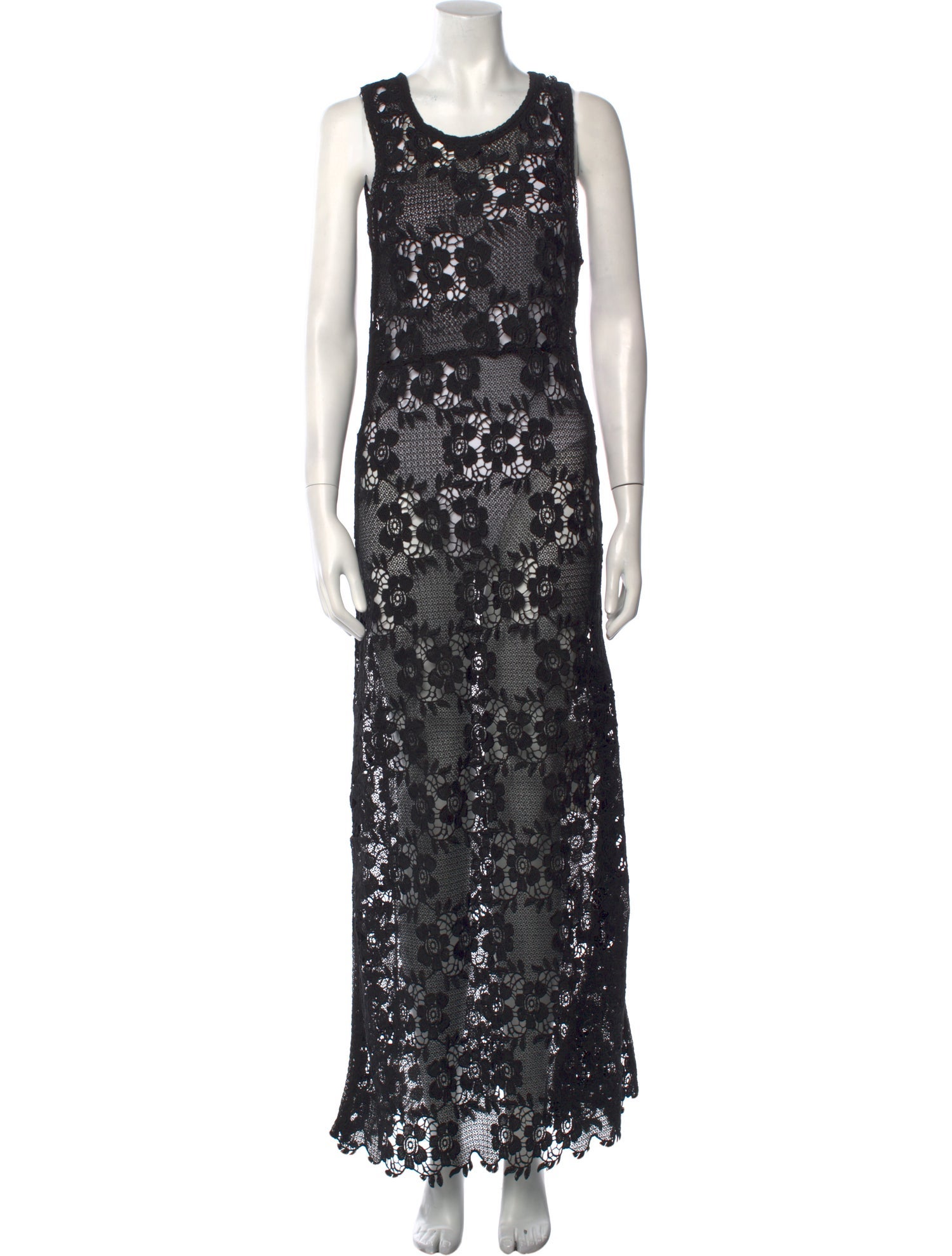 Melissa Odabash Lace Pattern Long Dress w/ Tags