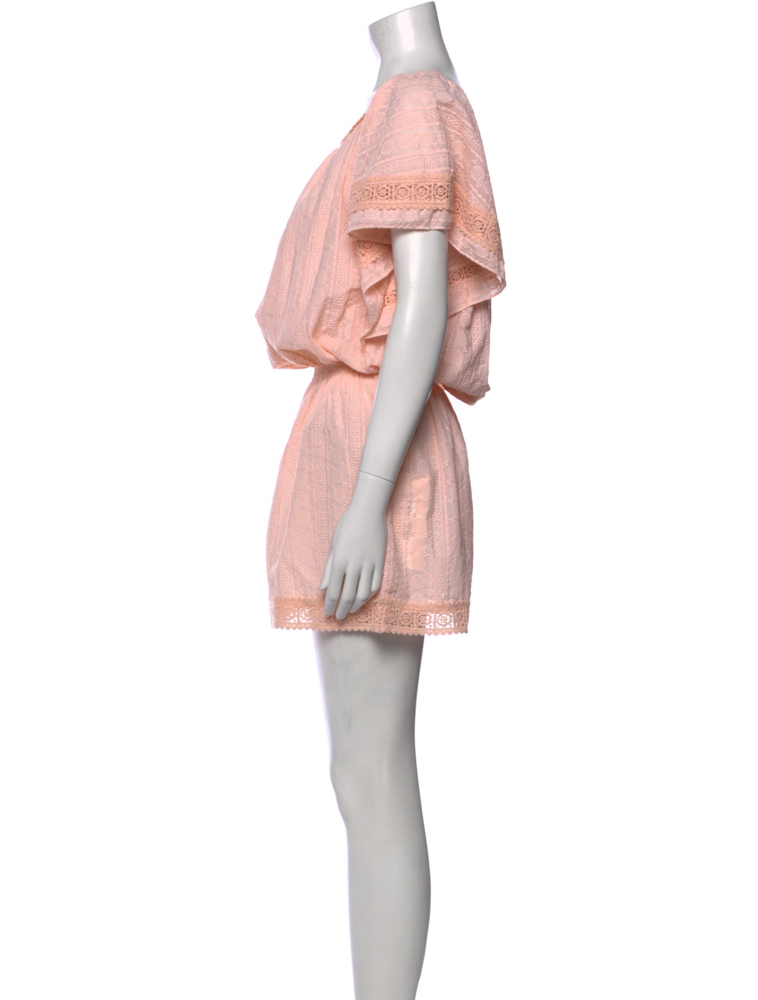 Melissa Odabash Scoop Neck Mini Dress