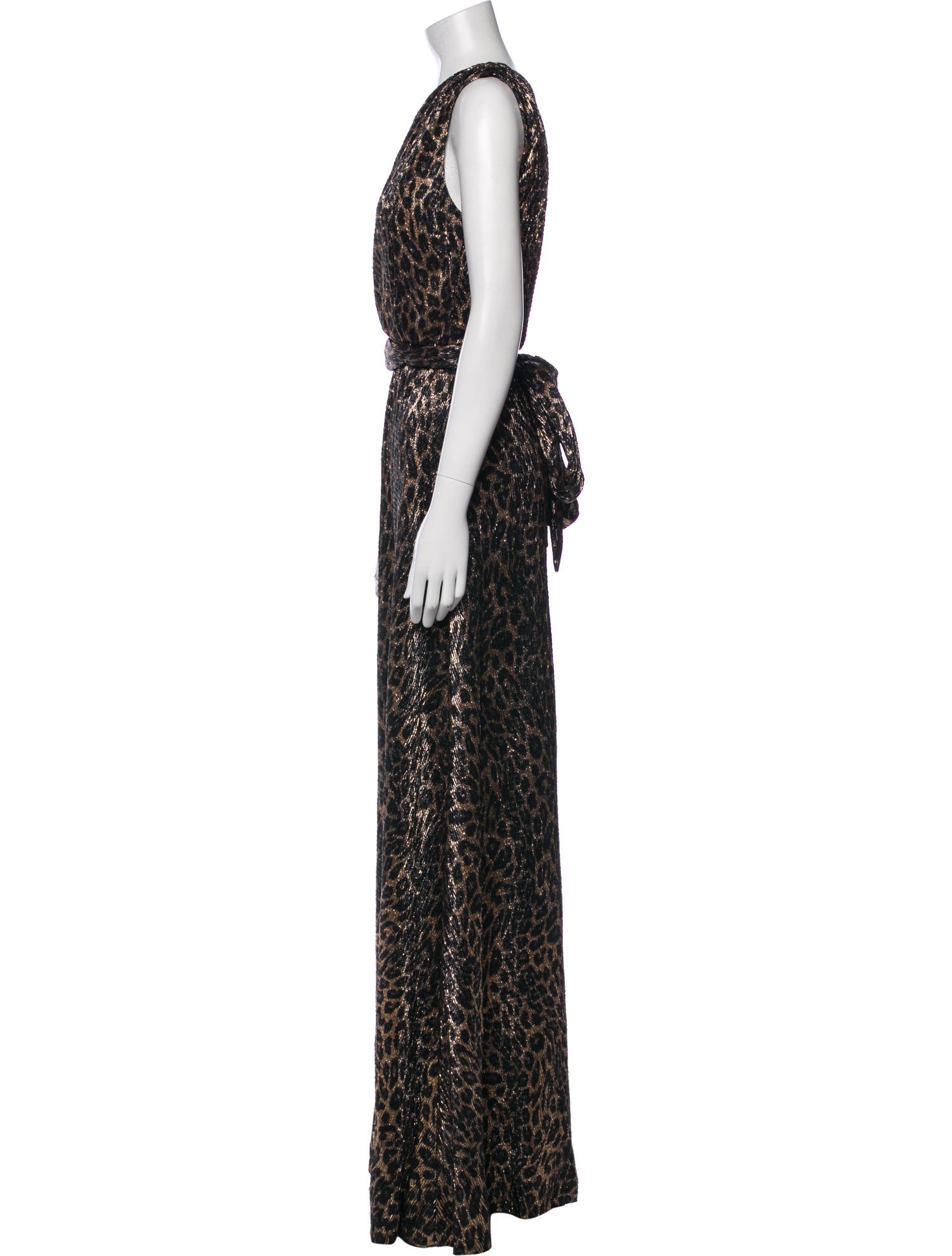Melissa Odabash Animal Print Long Dress