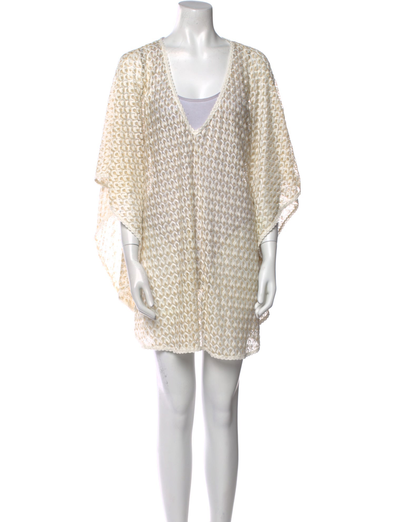 Melissa Odabash Lace Mini Dress