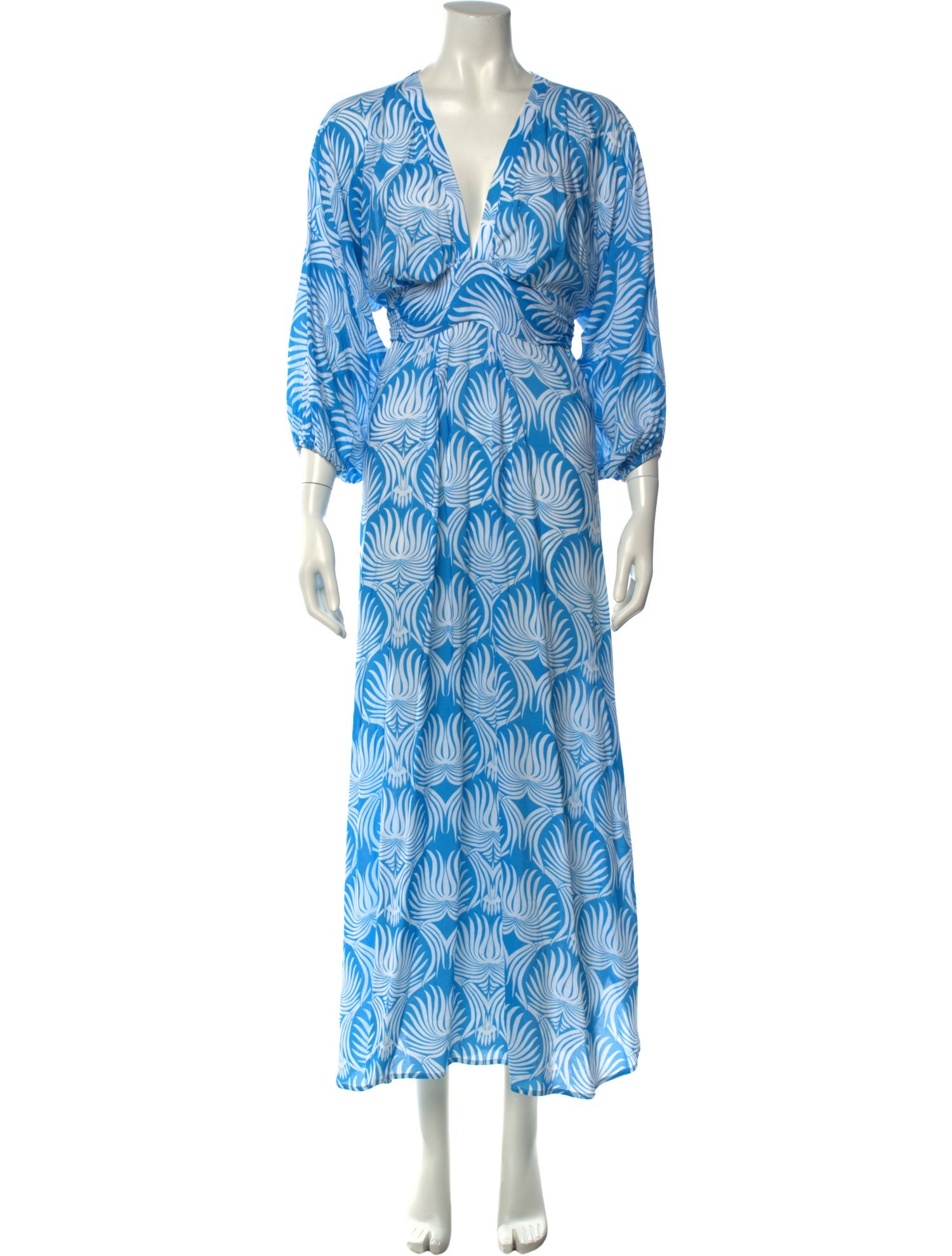 Melissa Odabash Printed Long Dress