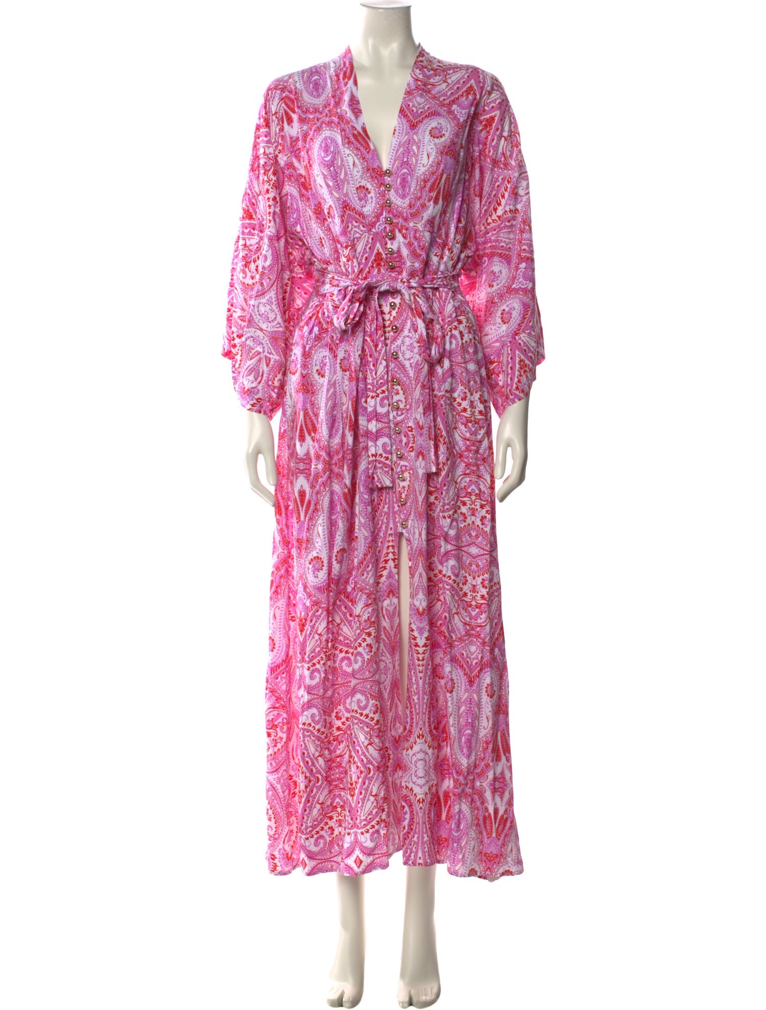 Melissa Odabash Paisley Print Long Dress