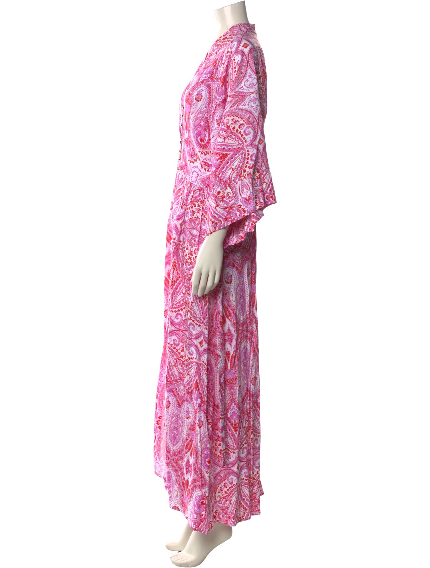 Melissa Odabash Paisley Print Long Dress