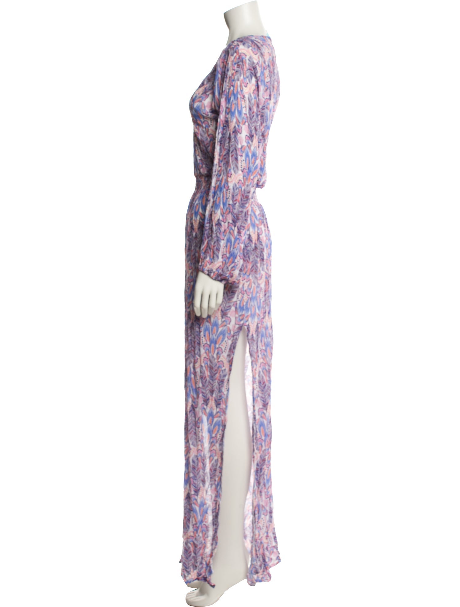 Melissa Odabash Floral Print Long Dress