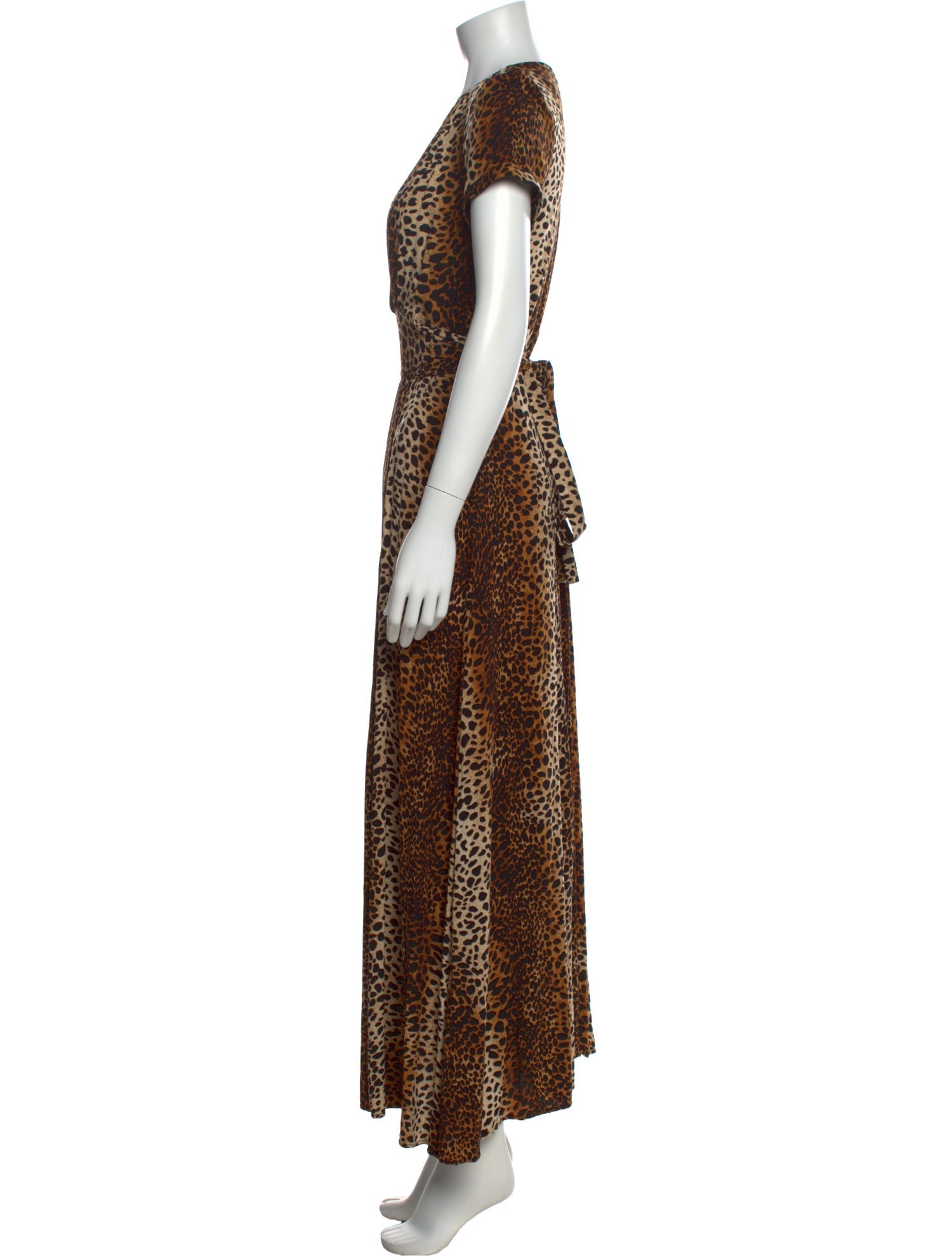Melissa Odabash Animal Print Long Dress
