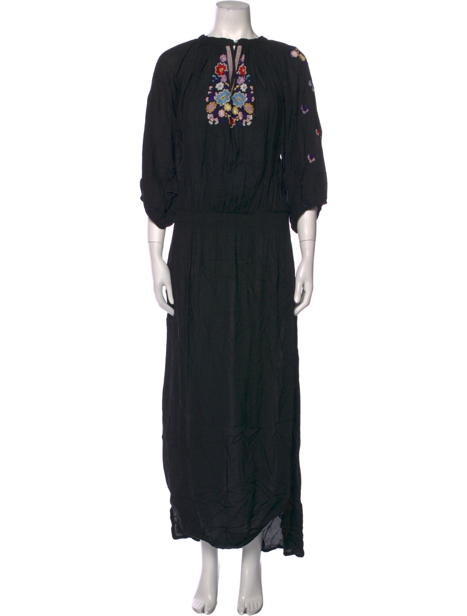 Melissa Odabash Crew Neck Long Dress