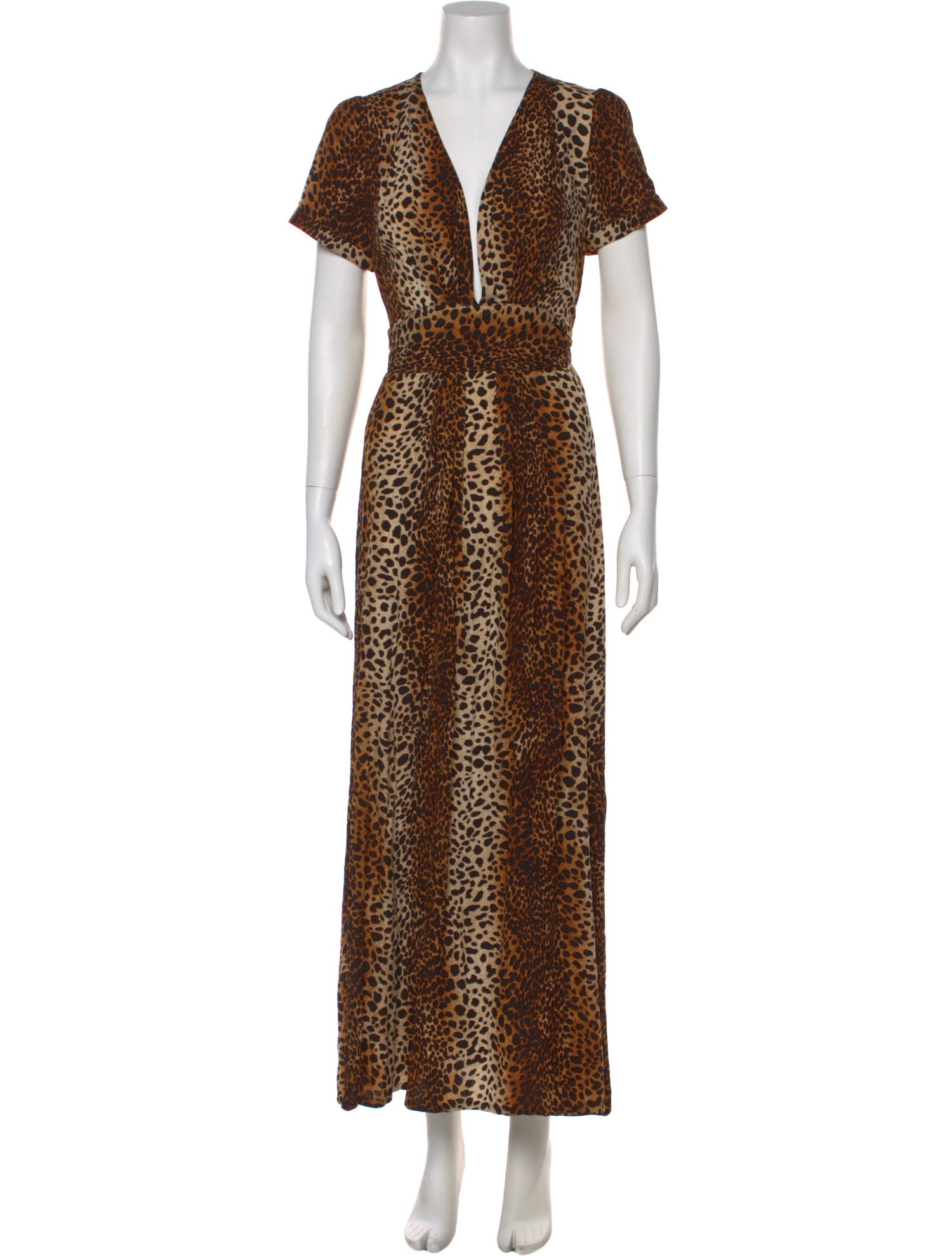 Melissa Odabash Animal Print Long Dress