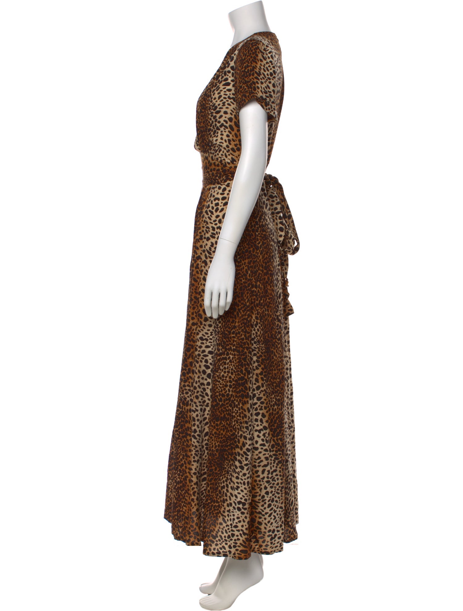 Melissa Odabash Animal Print Long Dress