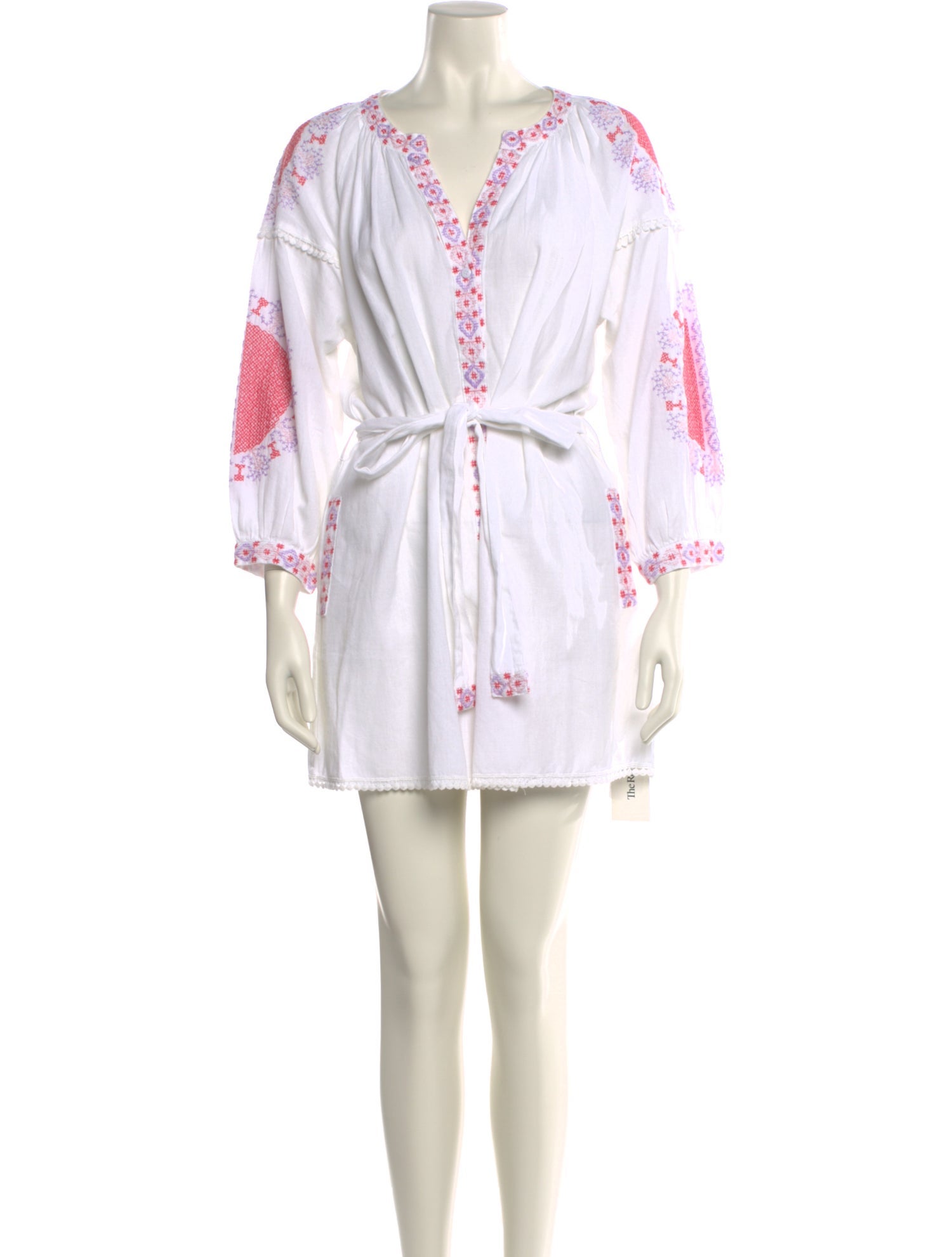 Melissa Odabash Graphic Print Mini Dress