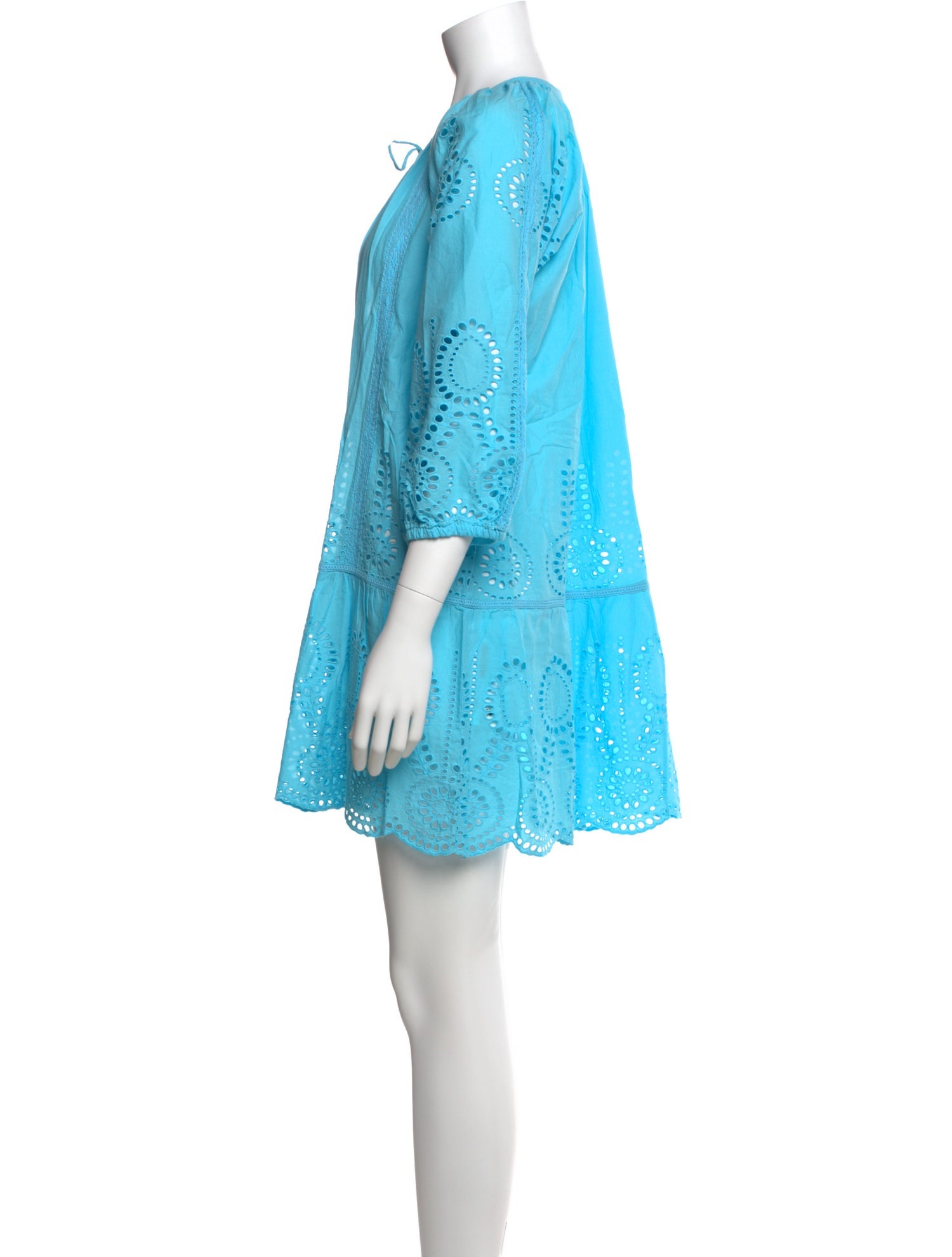 Melissa Odabash Tie Neck Mini Dress w/ Tags