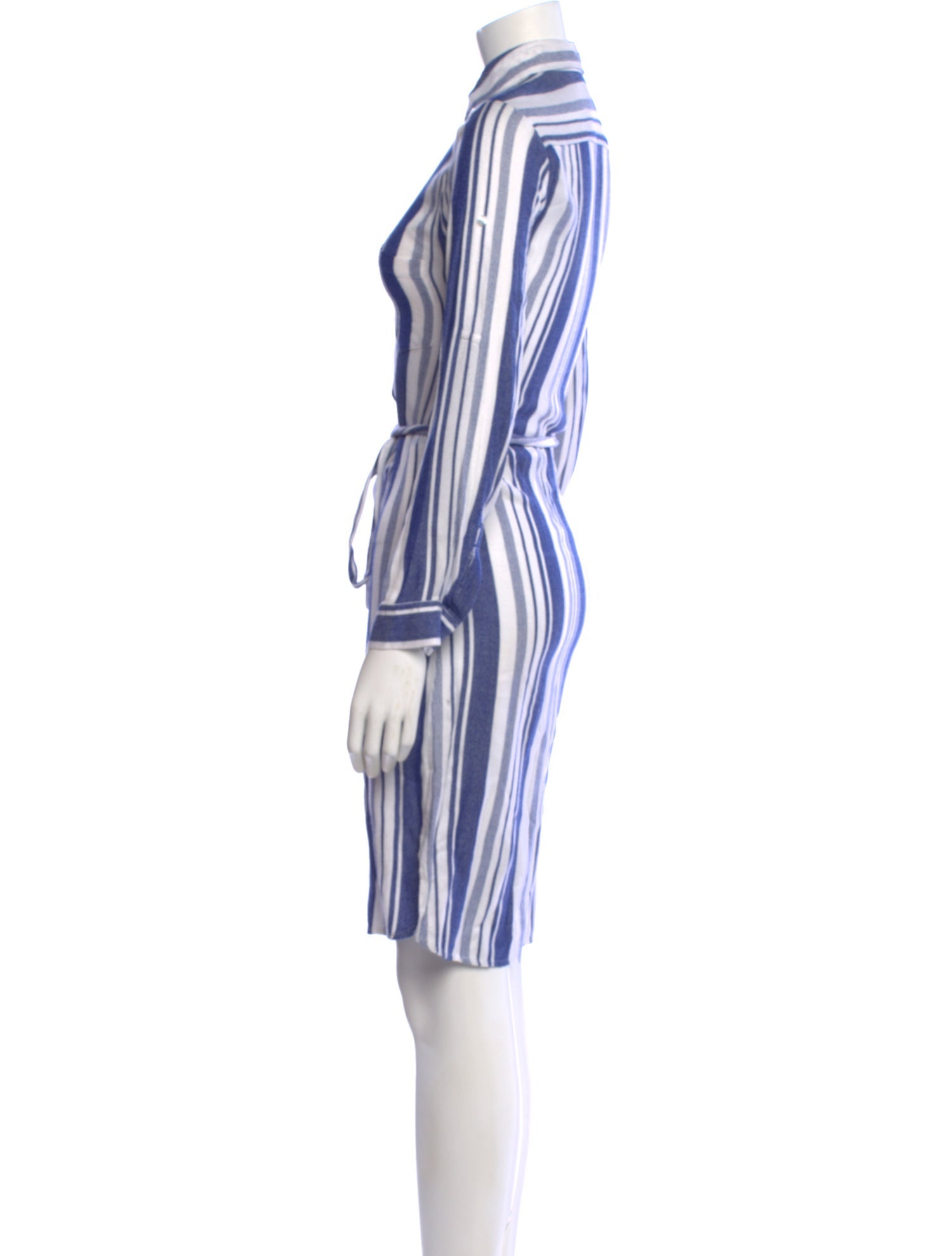 Melissa Odabash Striped Knee-Length Dress