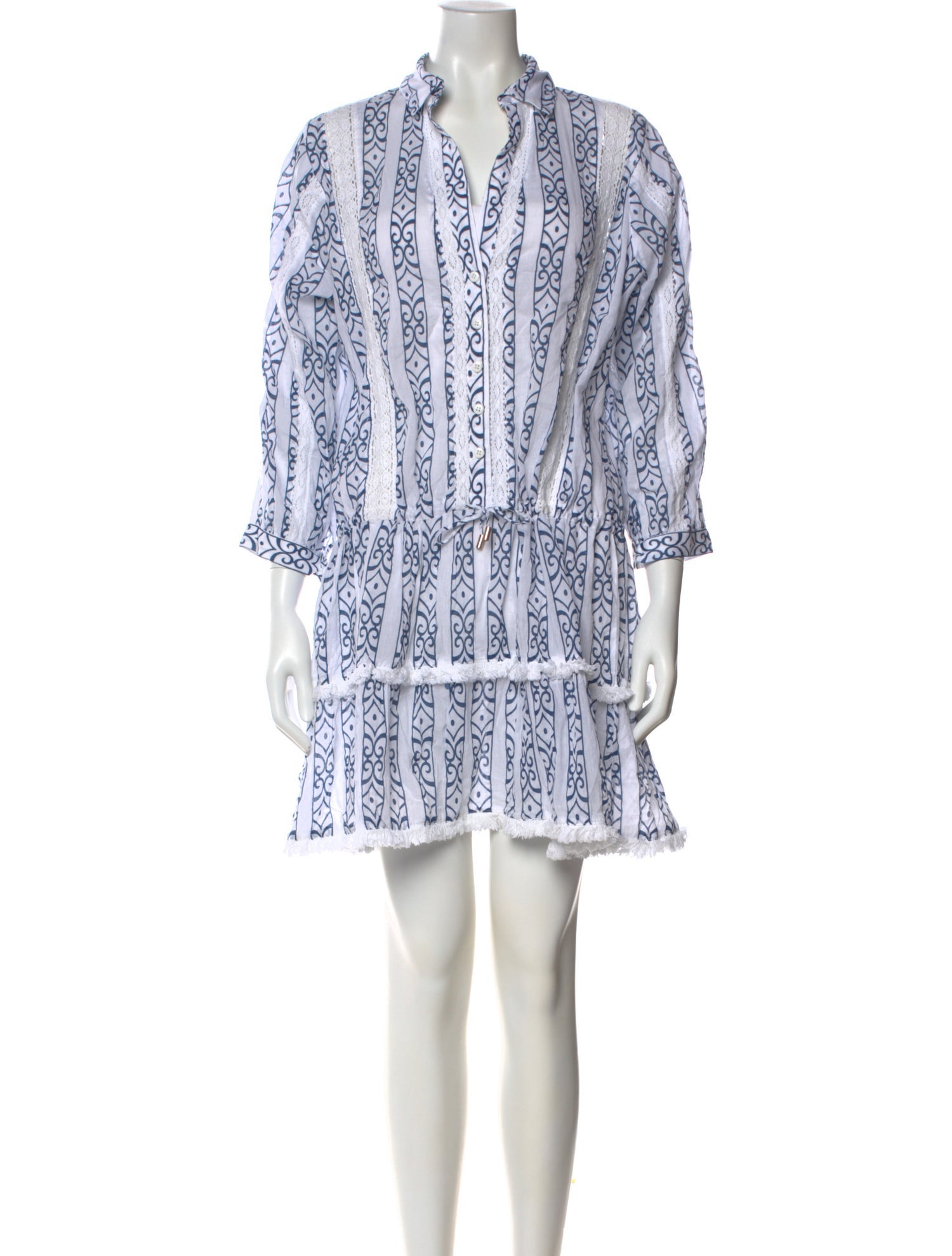 Melissa Odabash Paisley Print Knee-Length Dress