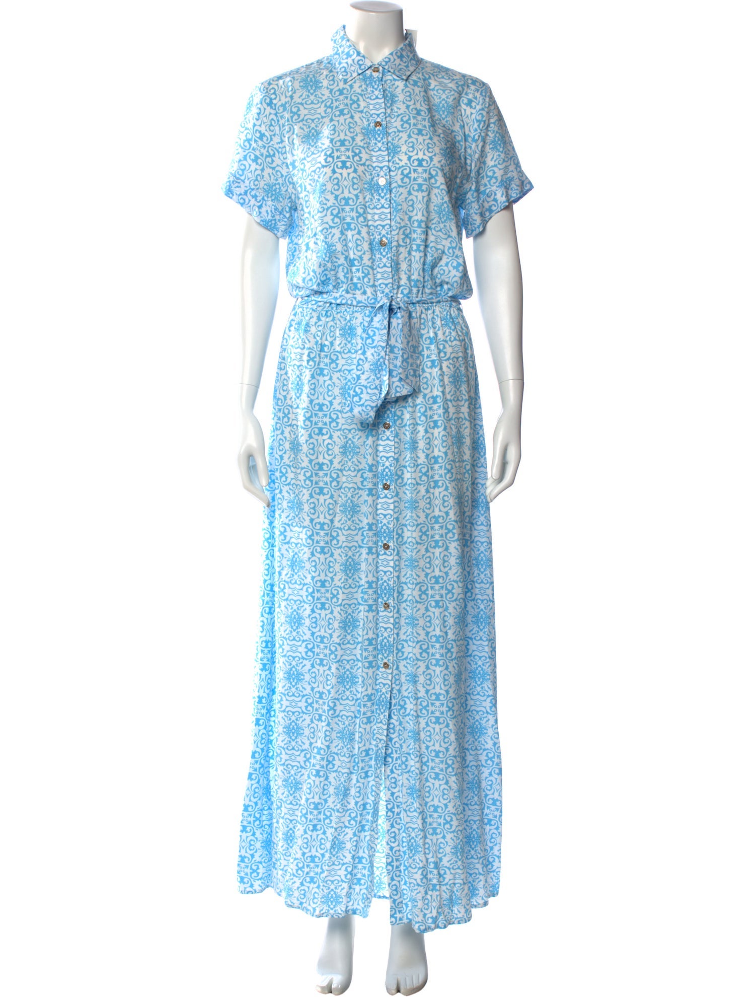 Melissa Odabash Floral Print Long Dress
