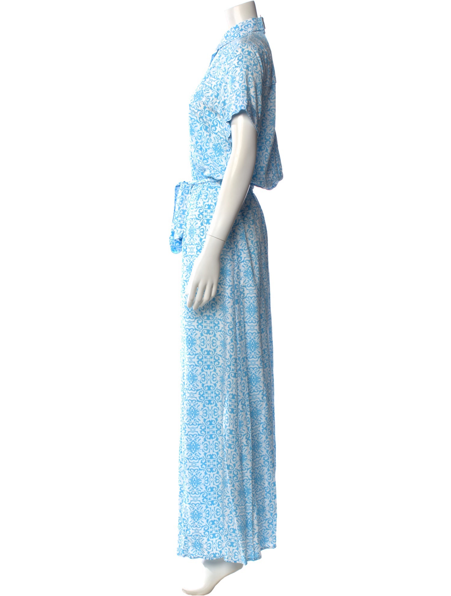 Melissa Odabash Floral Print Long Dress