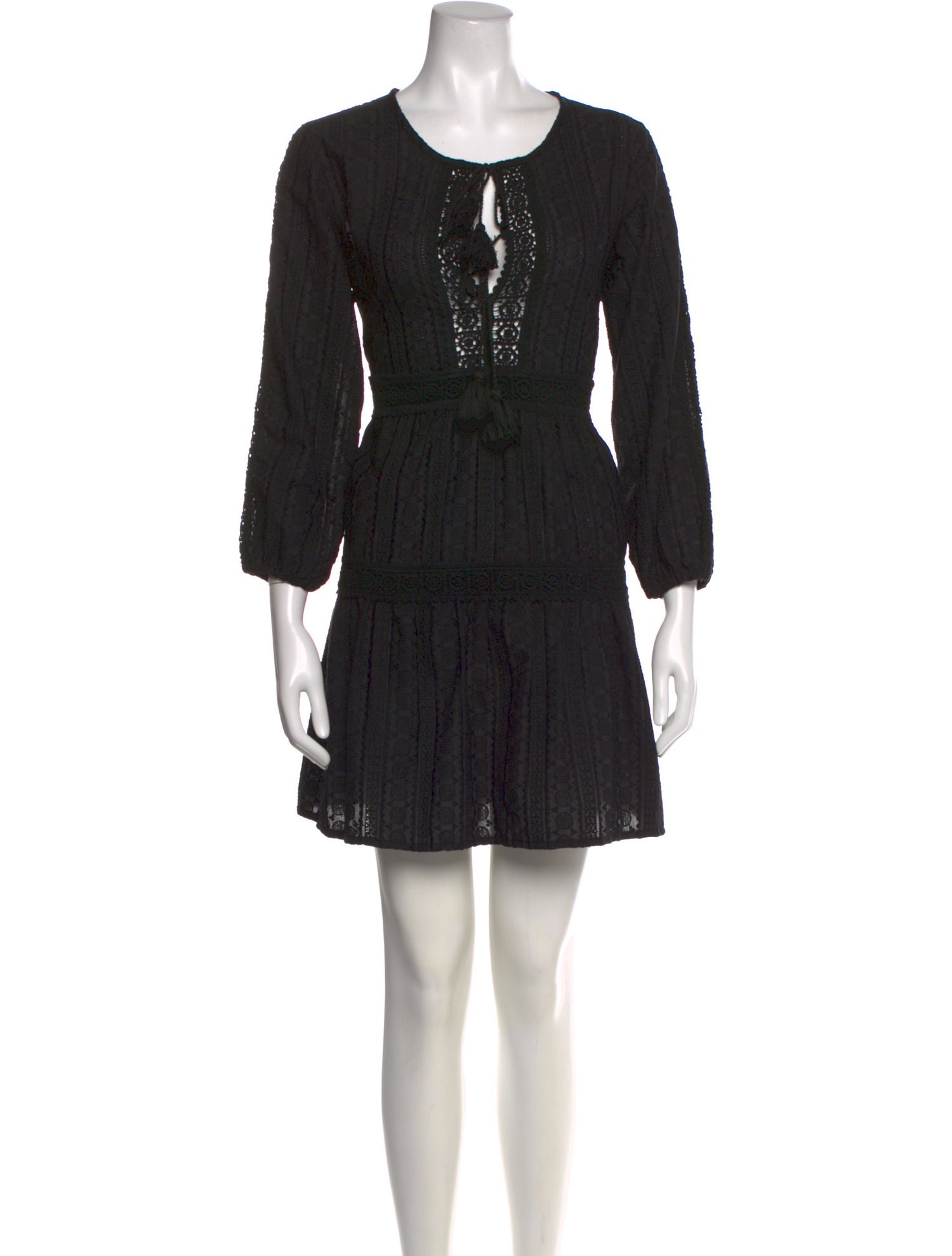 Melissa Odabash Scoop Neck Mini Dress