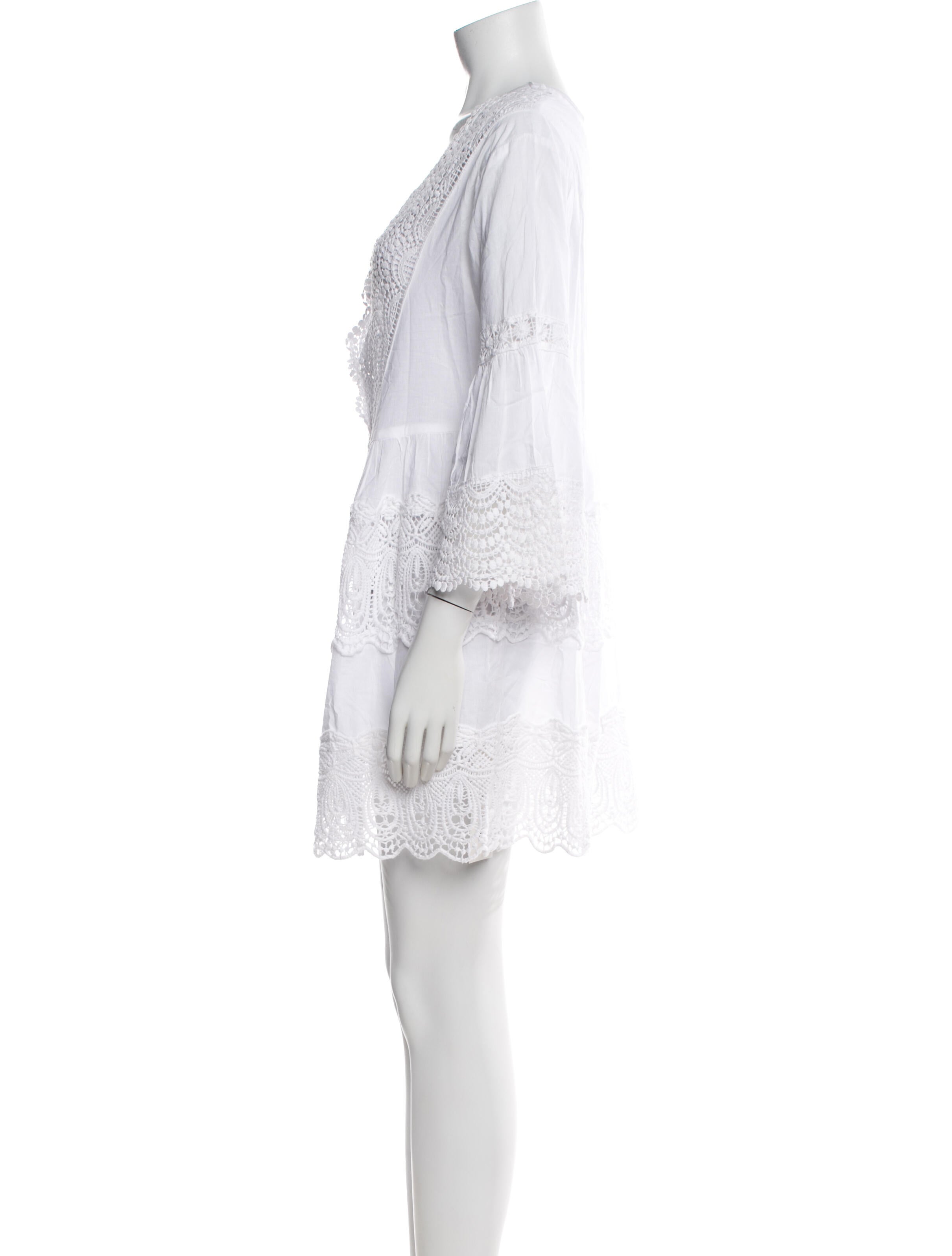 Melissa Odabash V-Neck Mini Dress