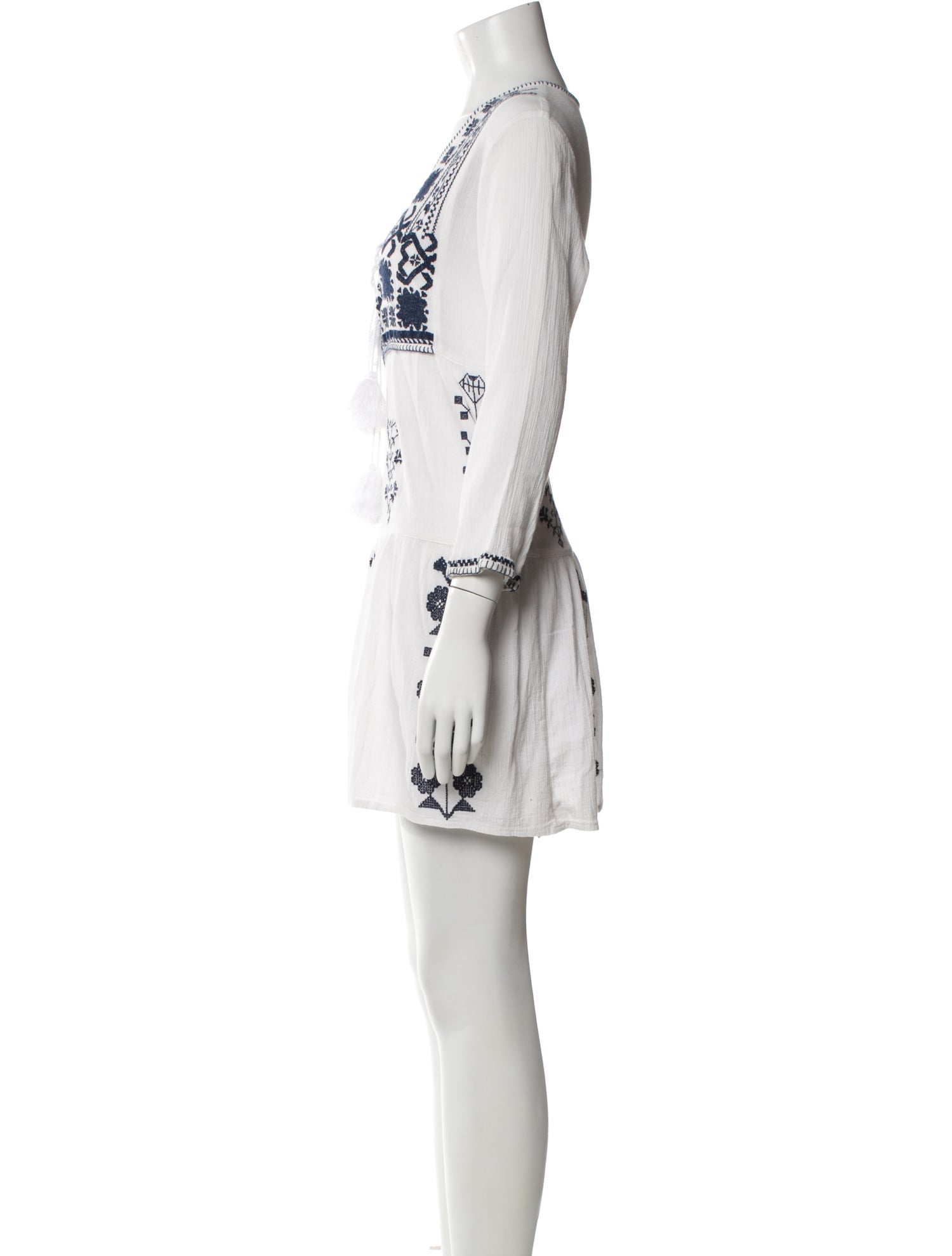 Melissa Odabash Printed Mini Dress