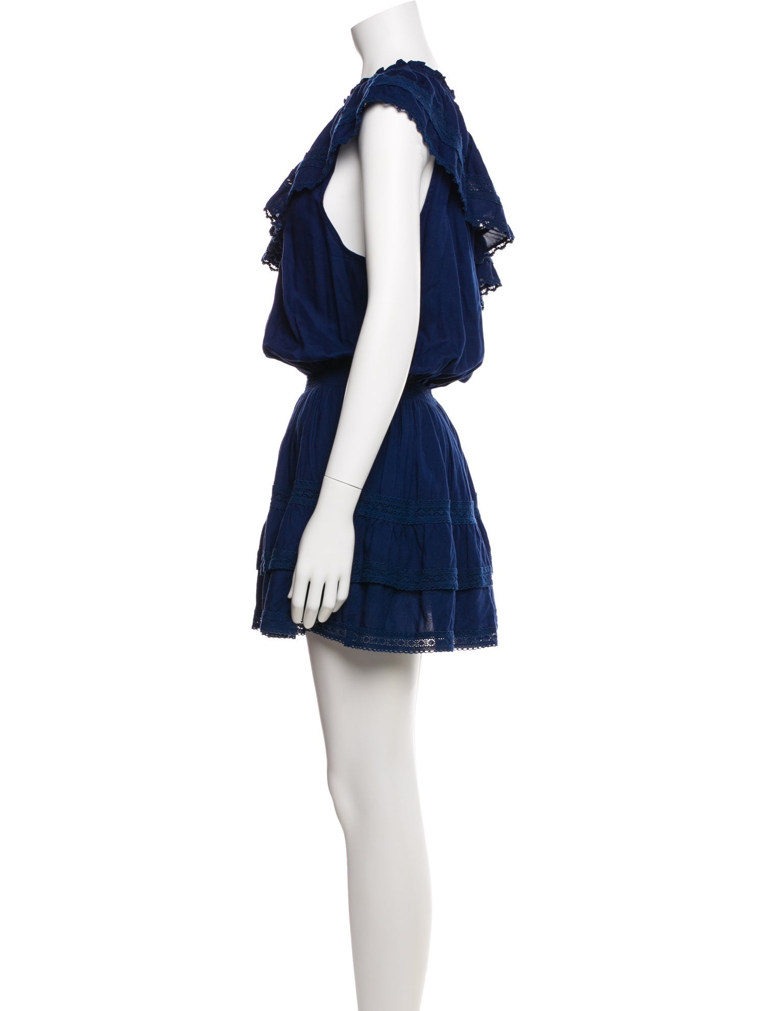 Melissa Odabash One-Shoulder Mini Dress