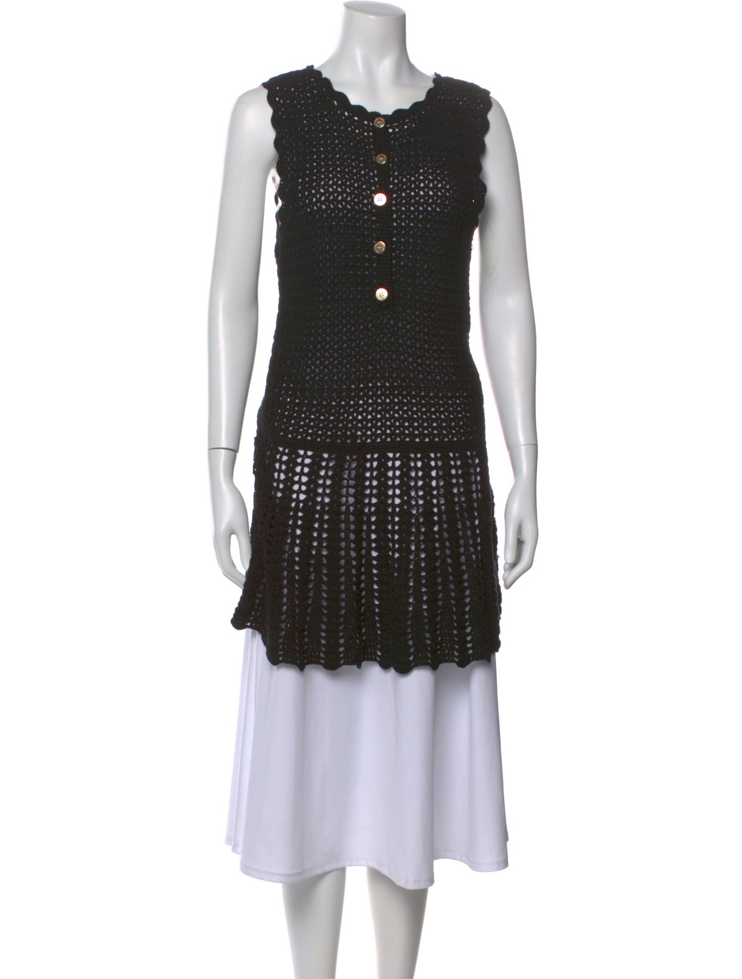 Melissa Odabash Scoop Neck Sweater