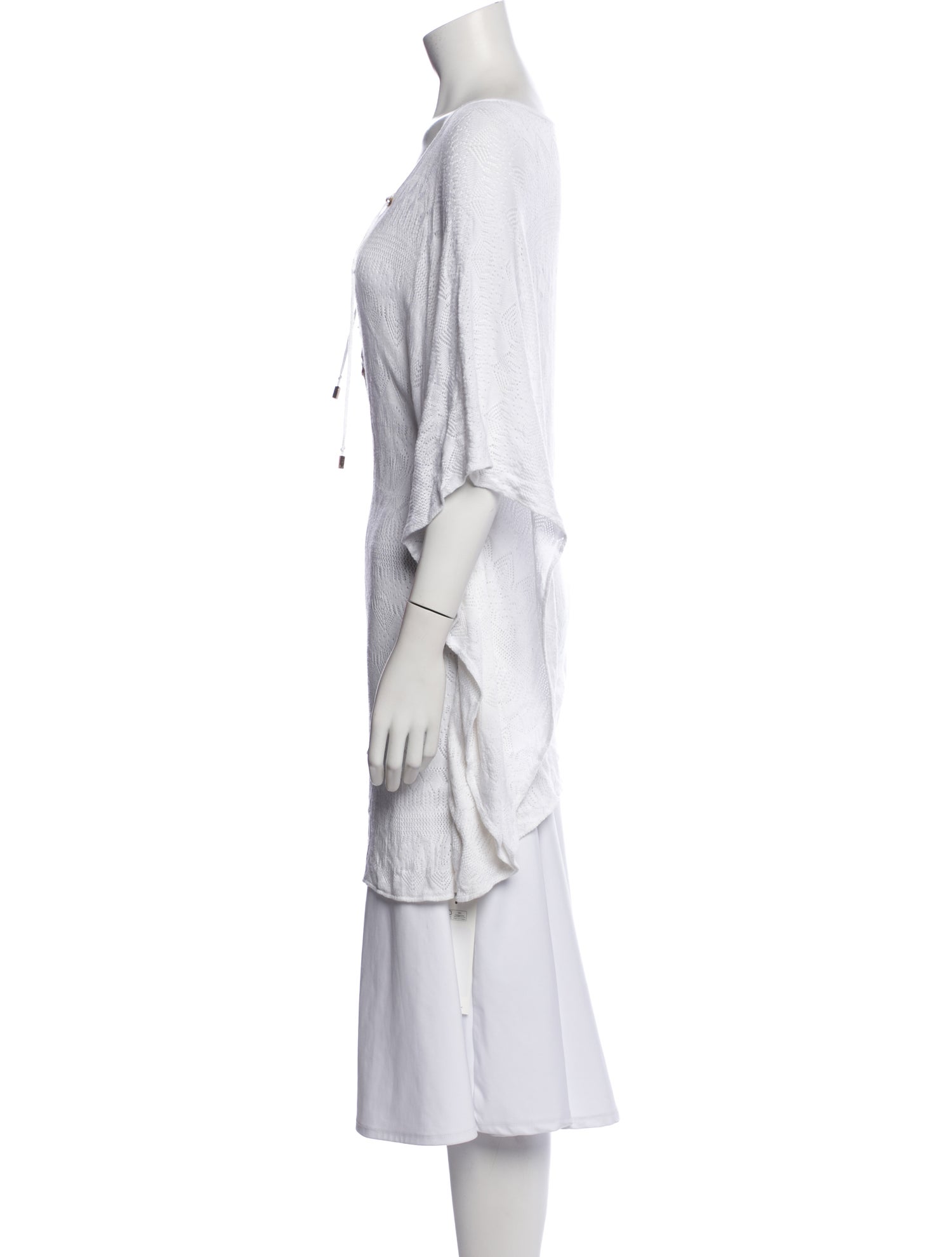 Melissa Odabash Scoop Neck Mini Dress